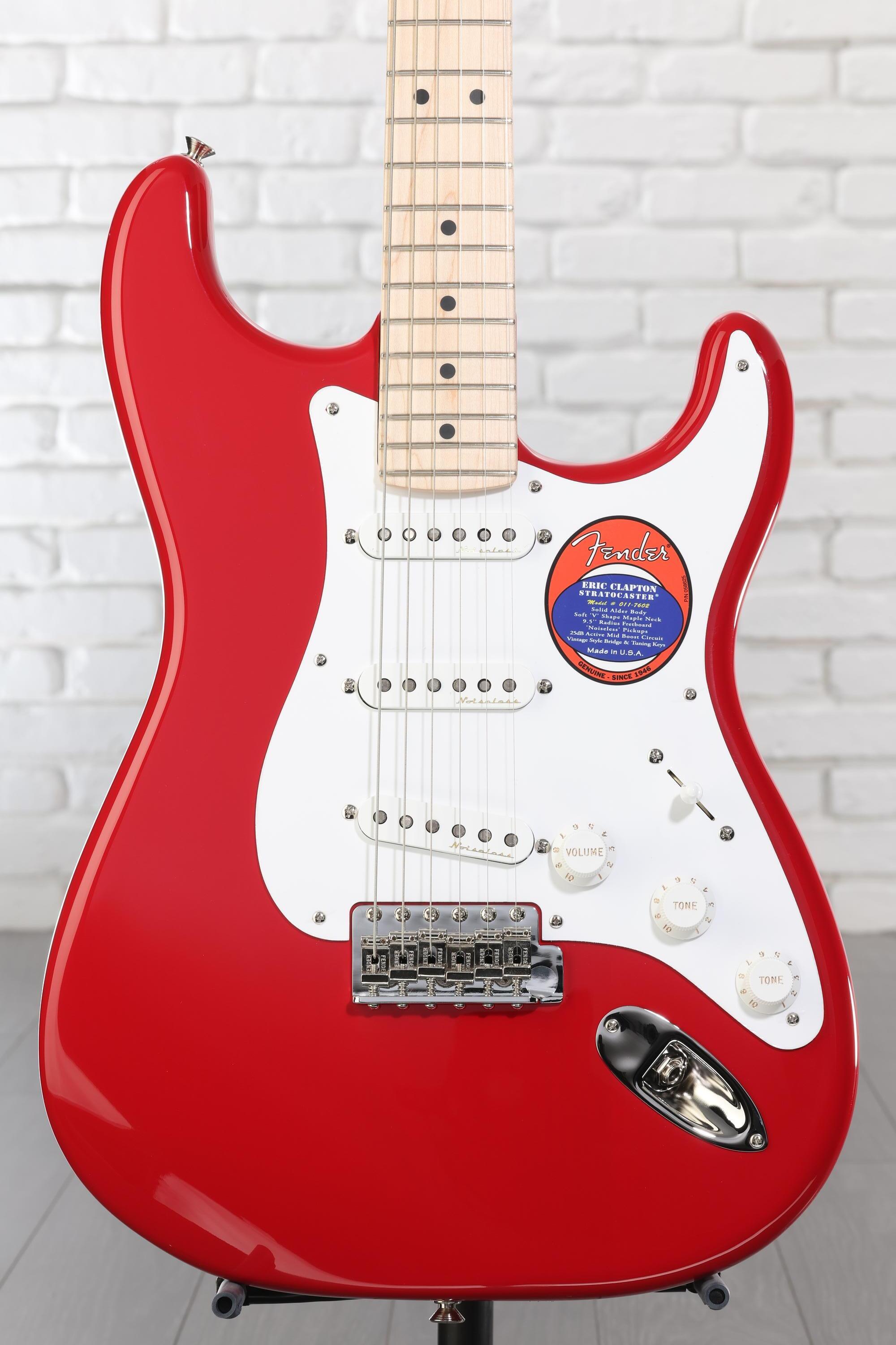 Fender Eric Clapton Stratocaster - Torino Red with Maple