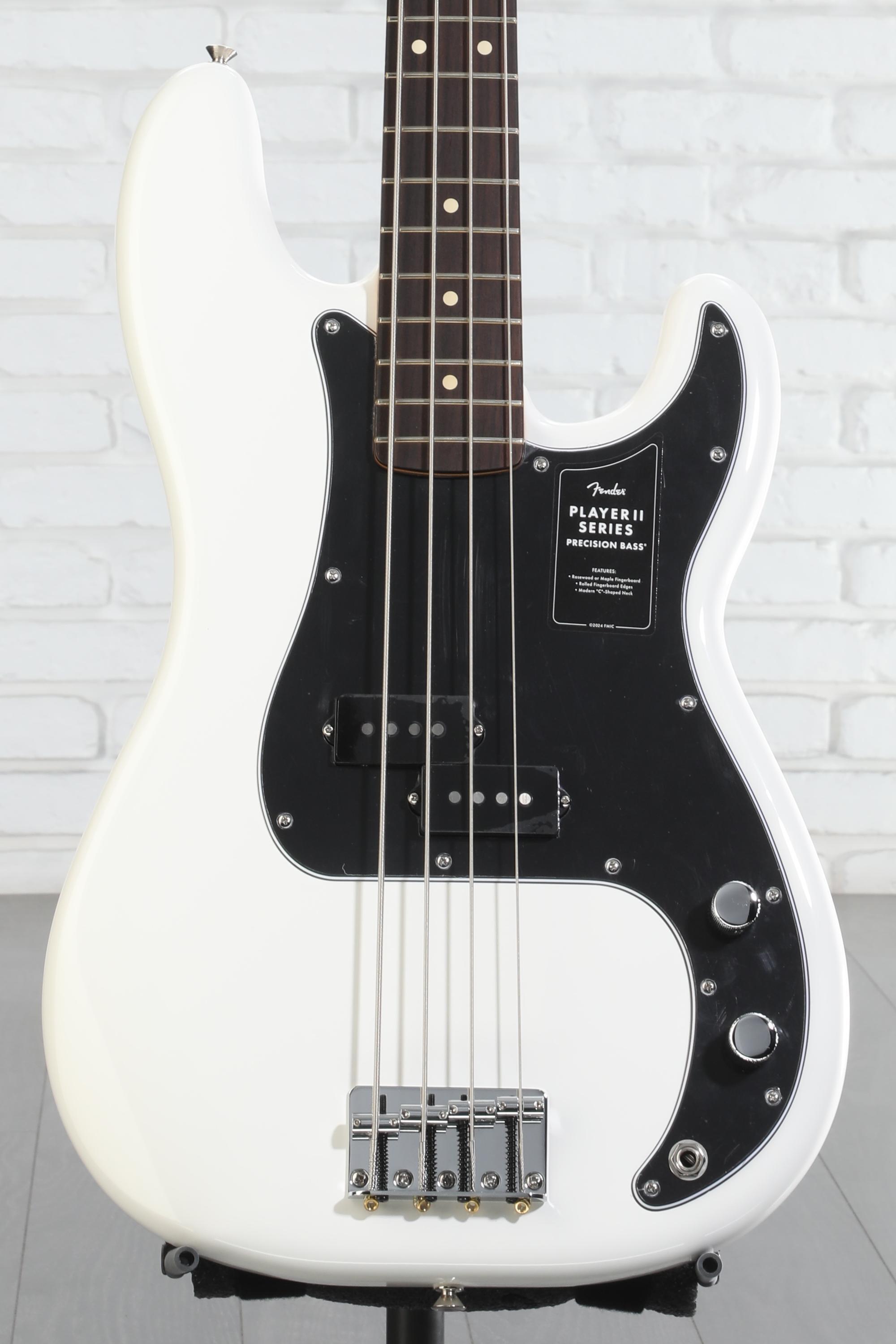 Fender Precision Bass ホワイト Fender Standard Precision Bass - Arctic White with Rosewood