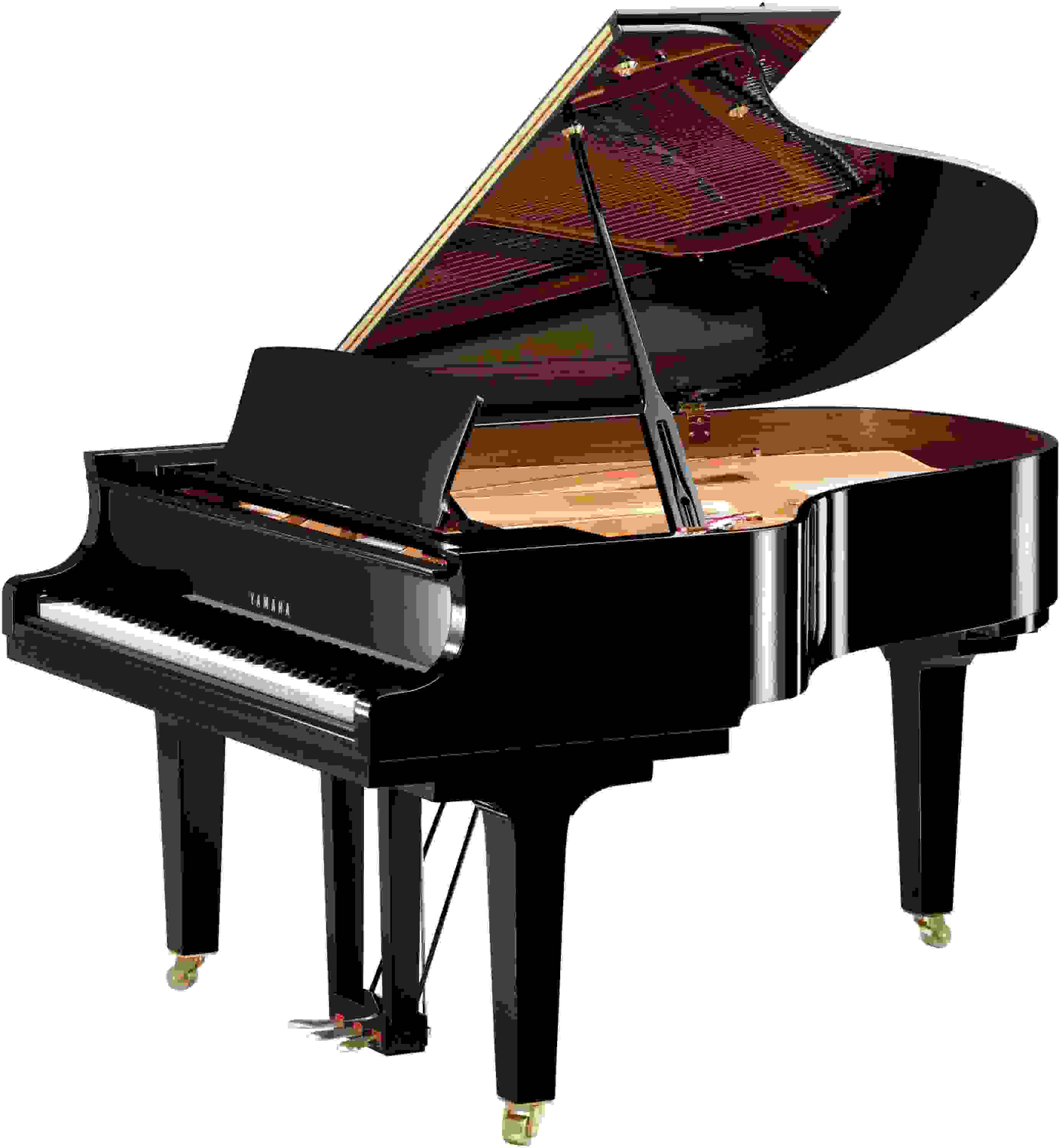 Yamaha C3X Acoustic Grand Piano - Polished Ebony | Sweetwater