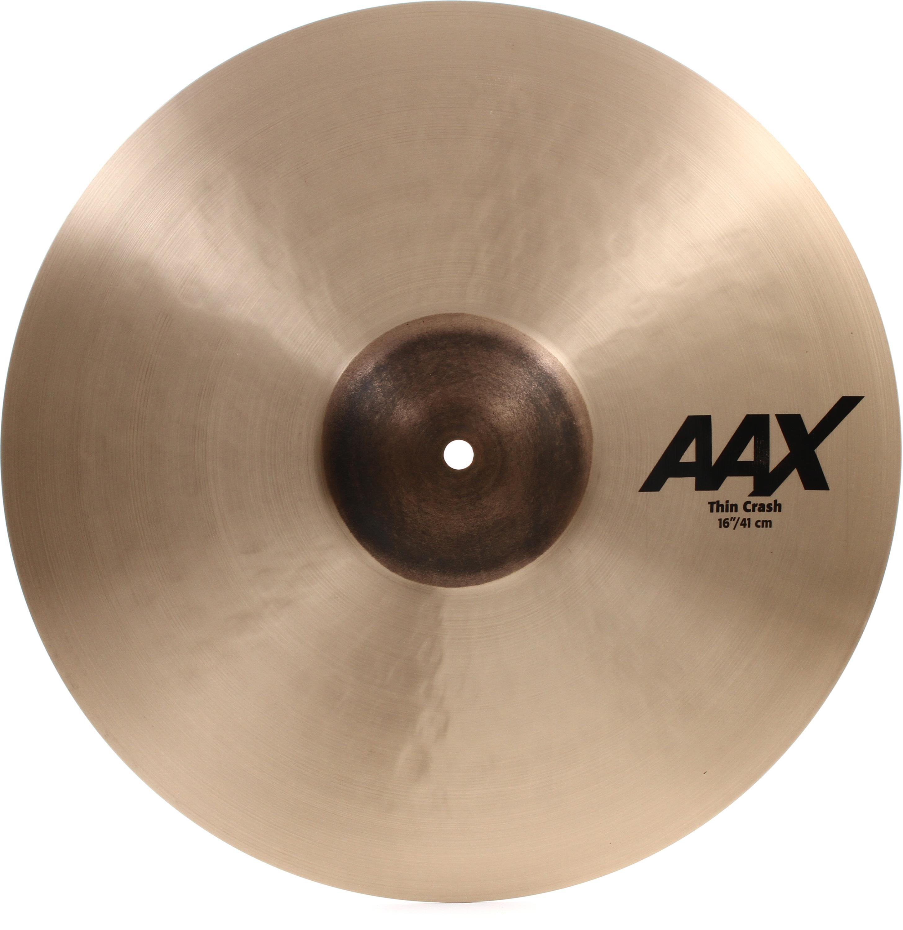 Sabian 16 inch AAX Thin Crash Cymbal | Sweetwater