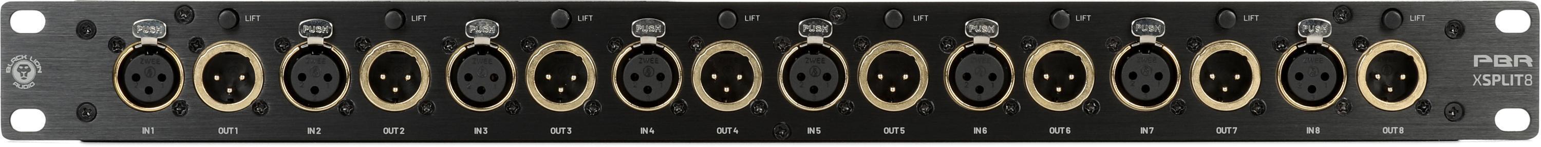 Black Lion Audio PBR XSplit8 Passive XLR Splitter | Sweetwater