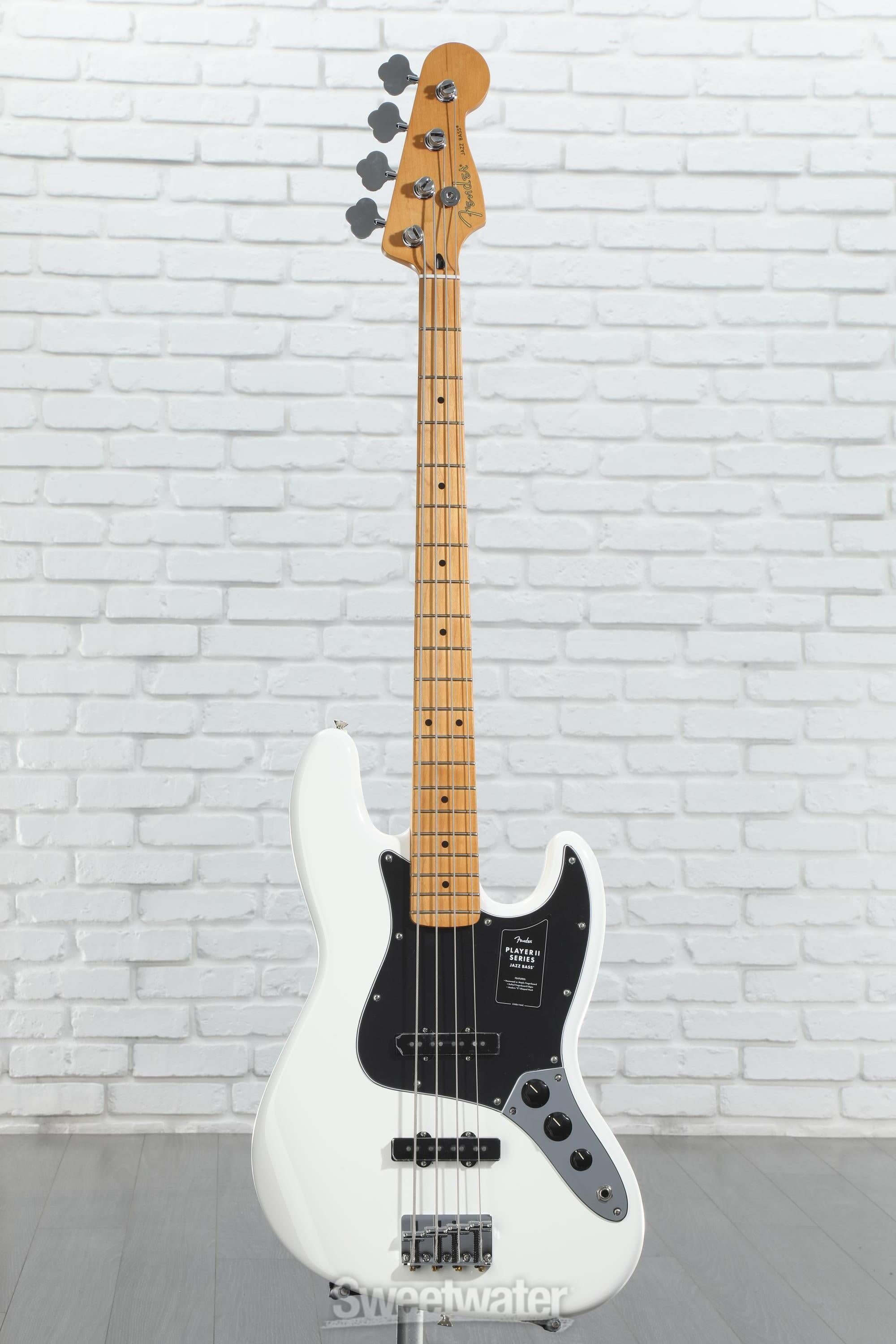 Fender Player Jazz Bass Maple Fingerboard Polar White