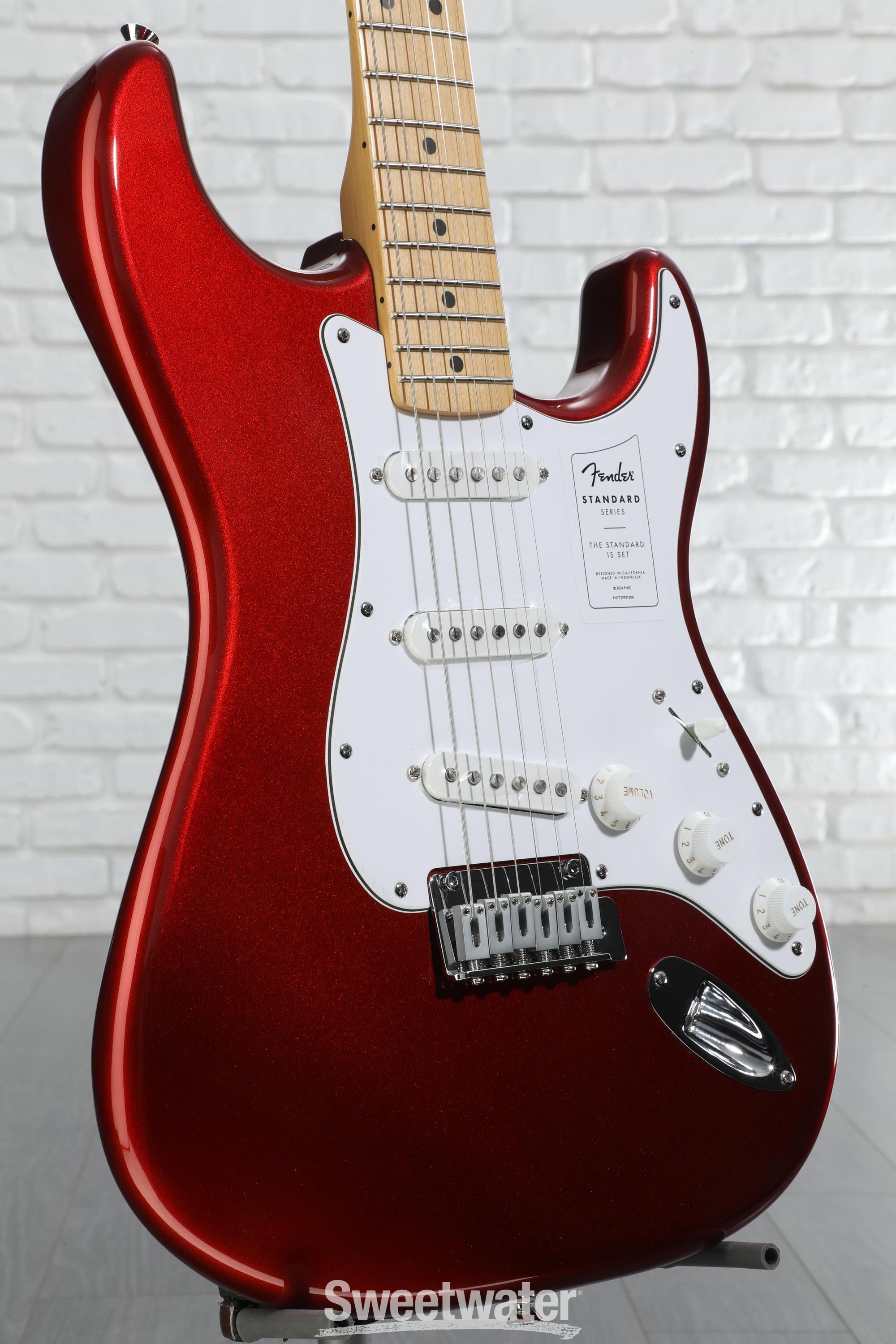 Fender Standard Stratocaster Electric Guitar - Candy Cola