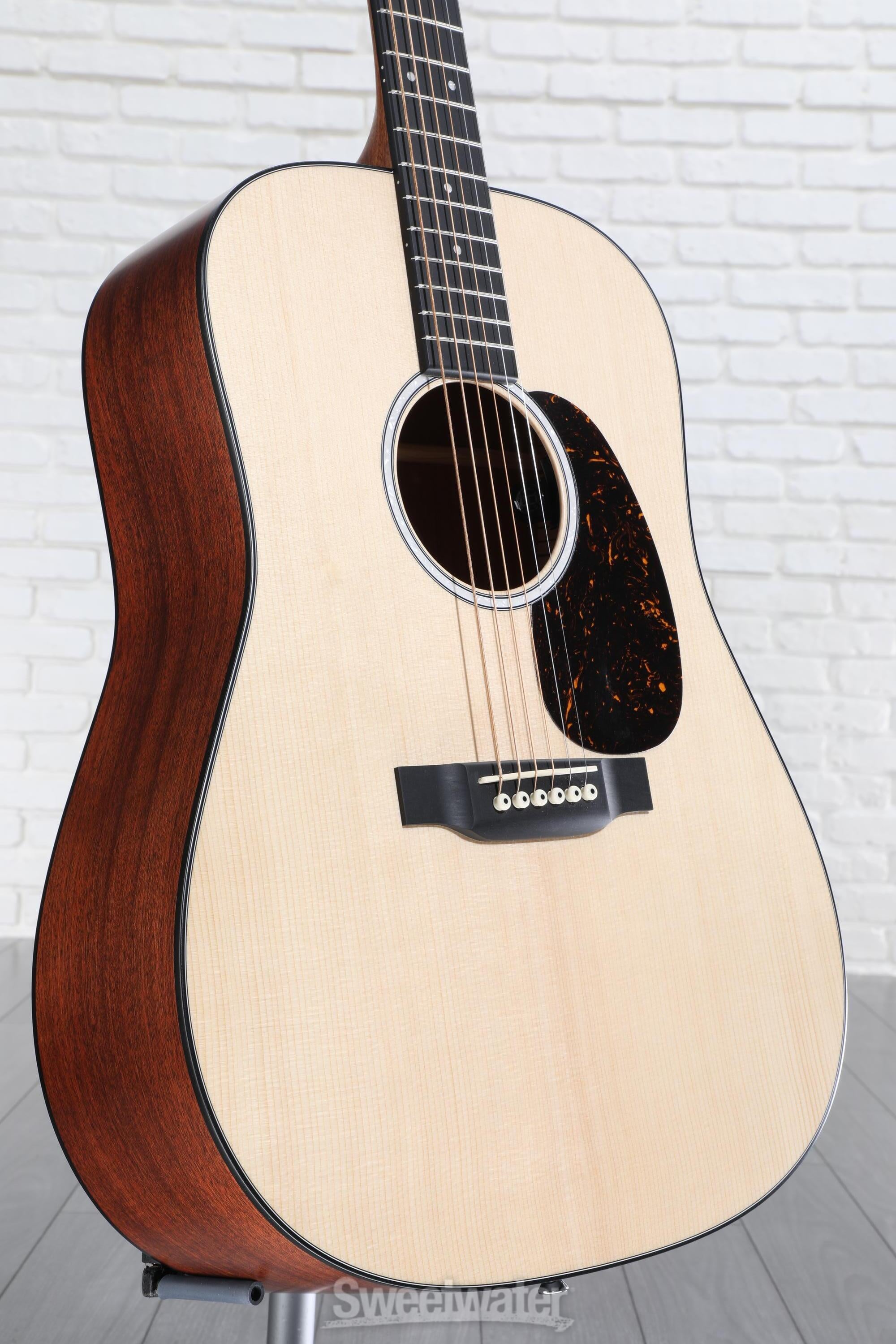 Martin D-10E Road Series Acoustic-electric Guitar - Natural | Sweetwater