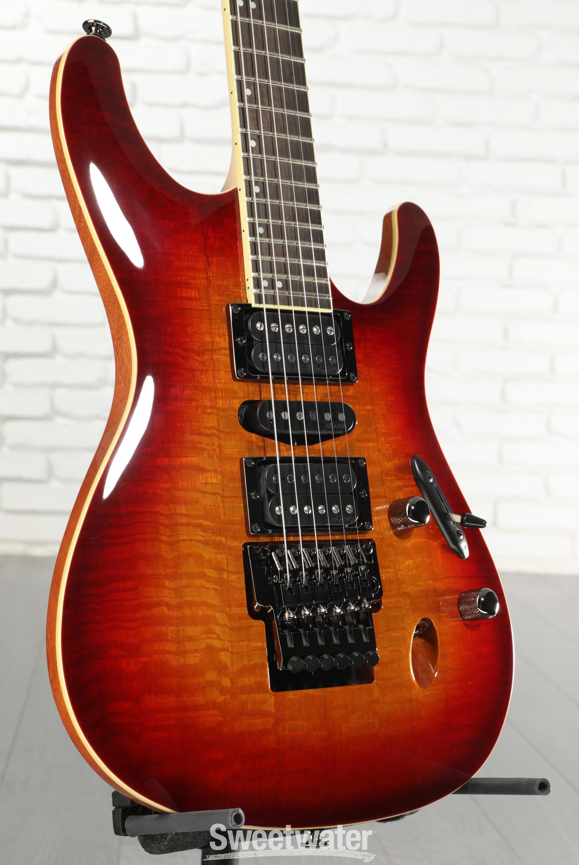 Ibanez Prestige S6570SK - Sunset Burst | Sweetwater