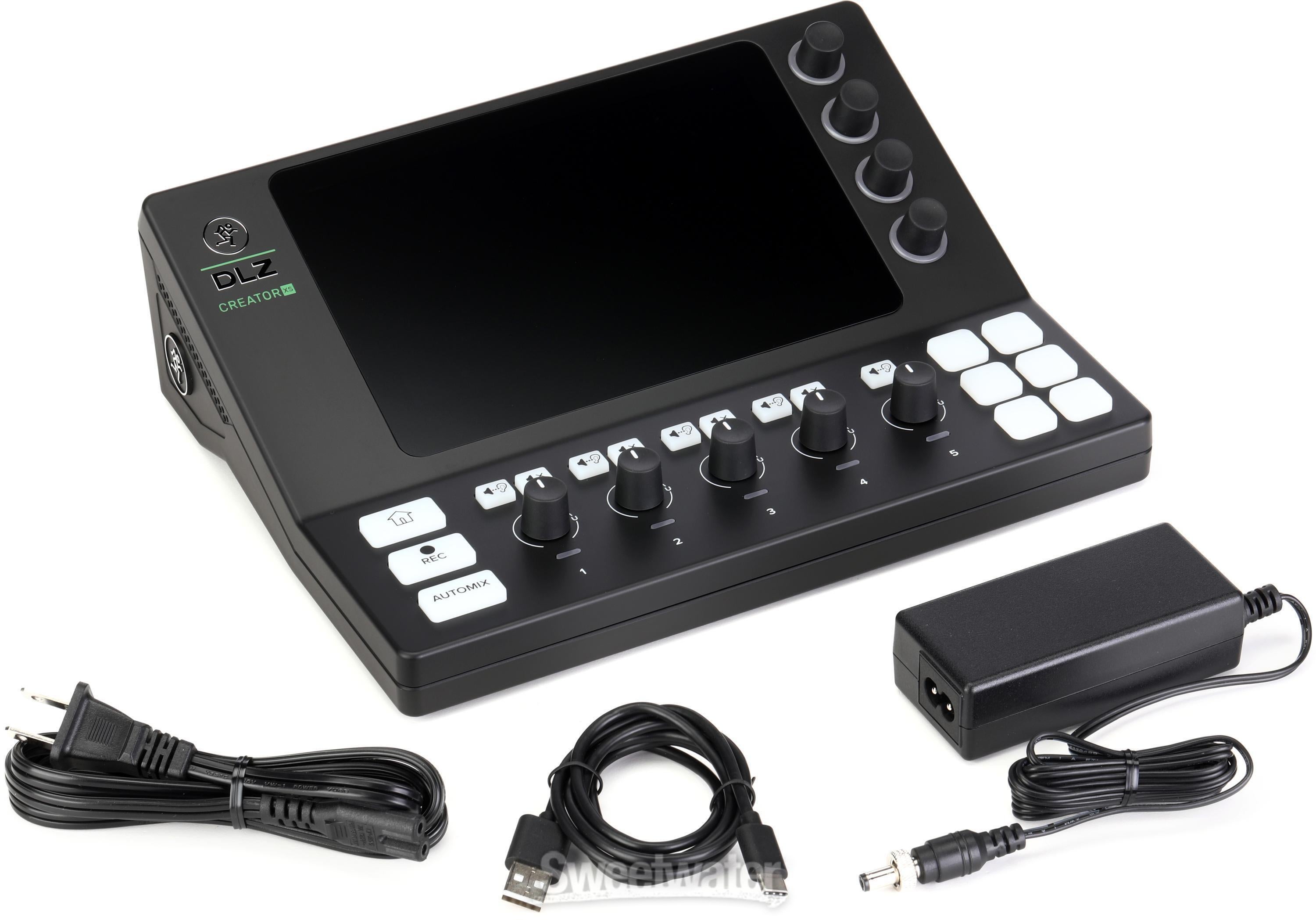 Mackie DLZ Creator XS Compact 6-channel Digital Mixer