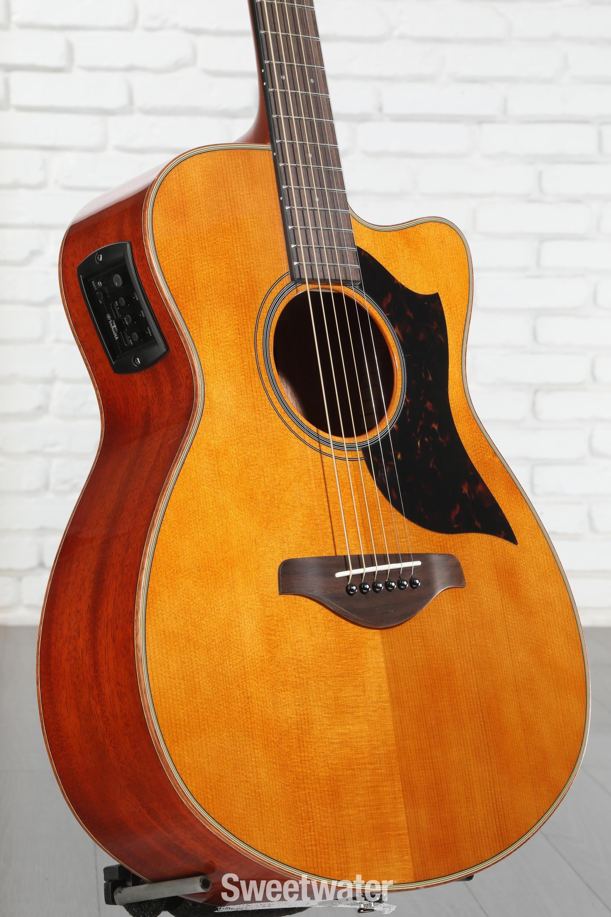 Yamaha AC1M Concert Cutaway Acoustic-electric Guitar