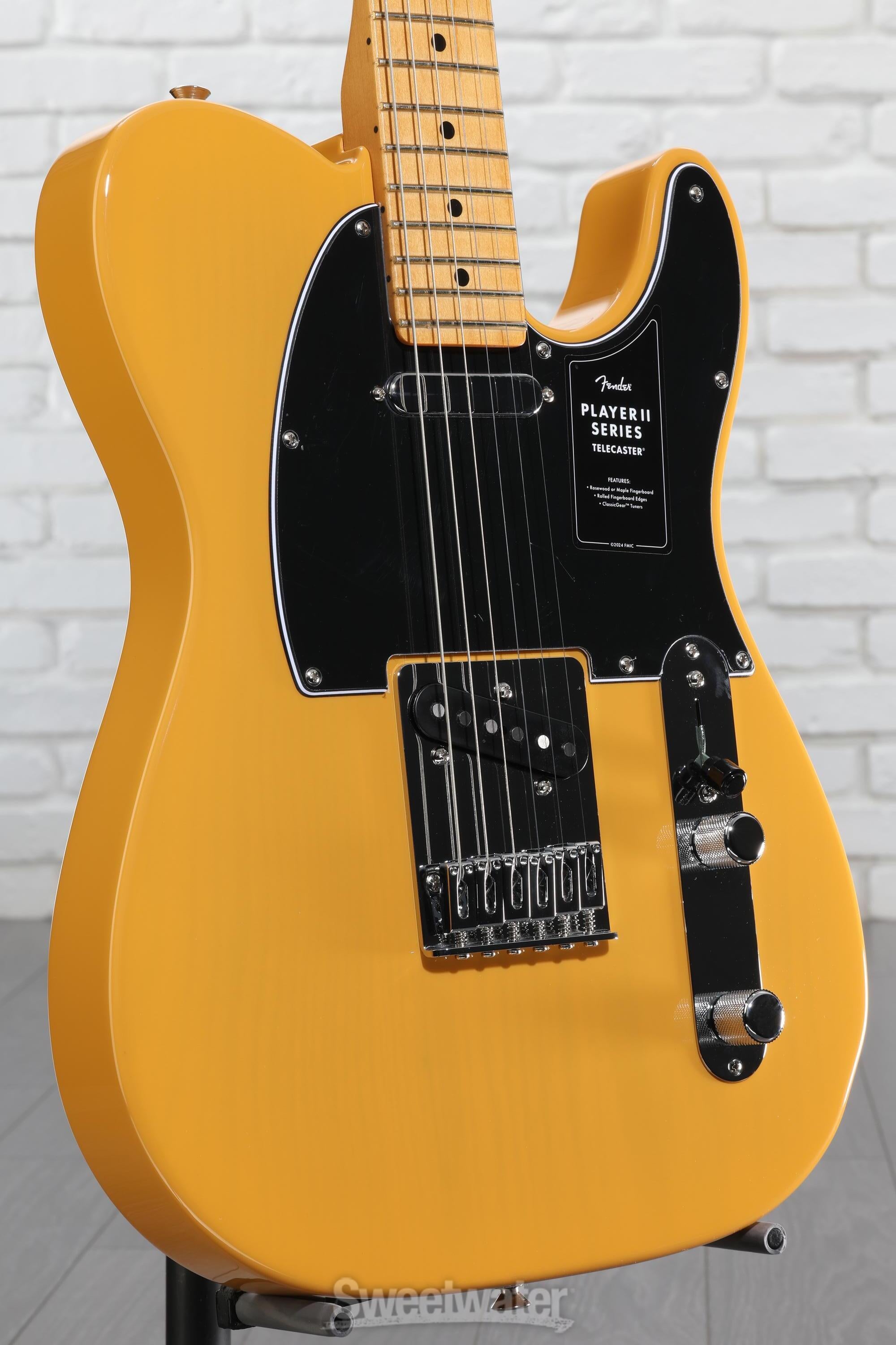 ギター Fender Player II Telecaster Butterscotch Fender Player II Telecaster Electric Guitar - Butterscotch