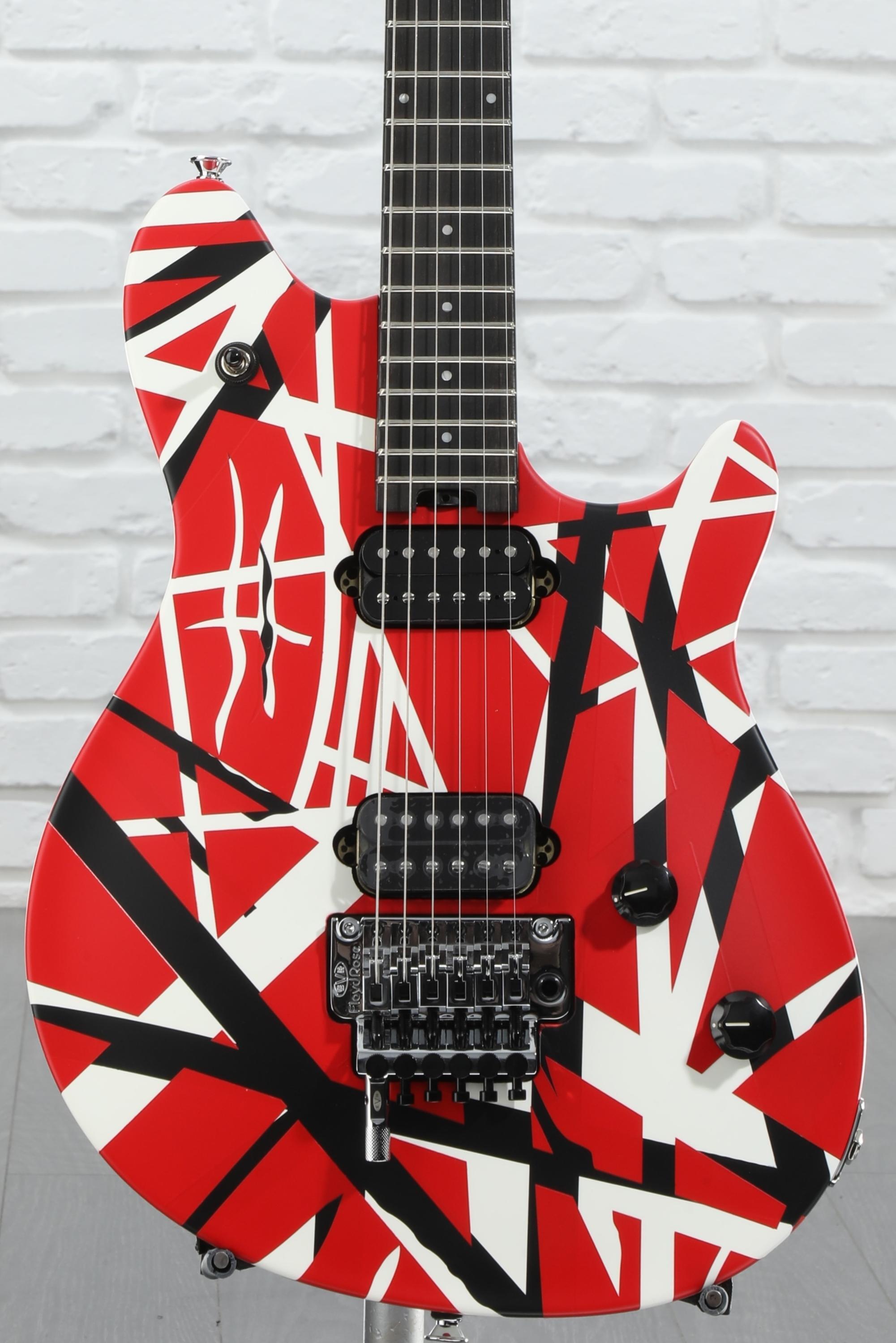 EVH Wolfgang Special Electric Guitar - Satin Striped Red