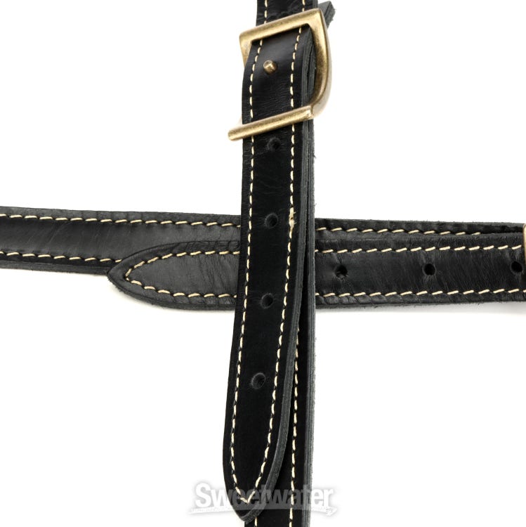 Classic Black Leather Adjustable Shoulder Strap – LPOL