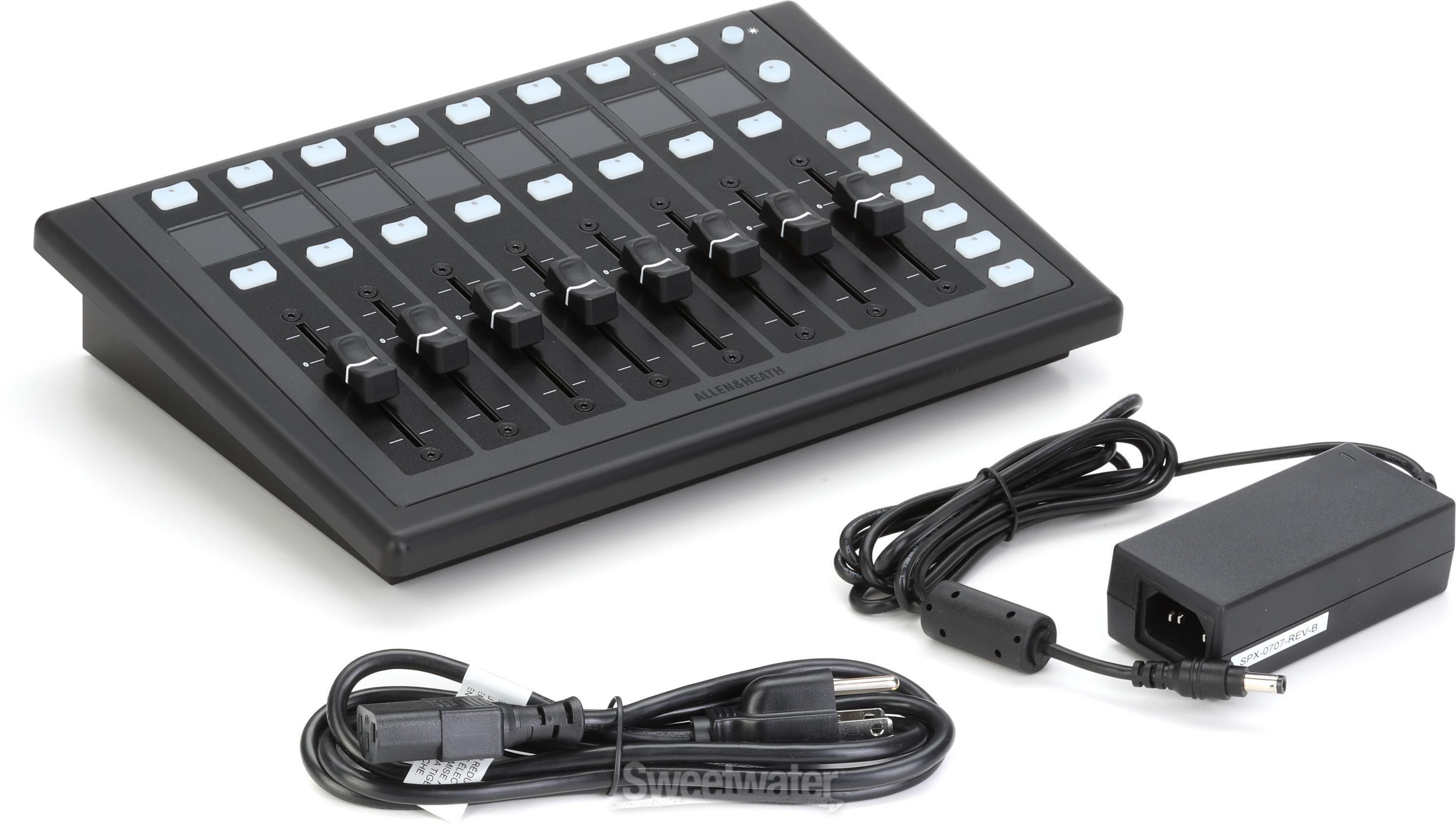 Allen & Heath IP8 Motorized 8 Fader dLive Remote | Sweetwater