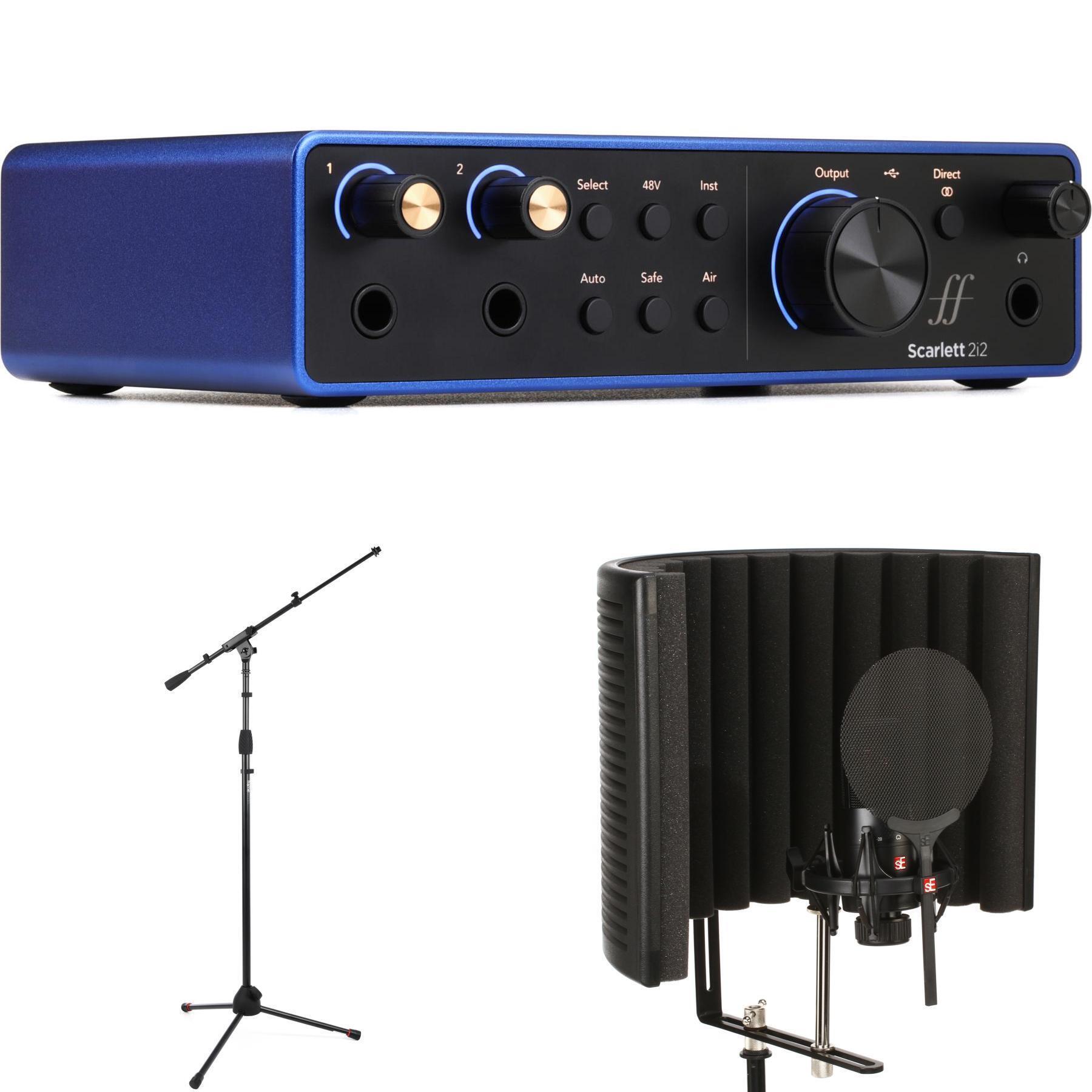 Focusrite Scarlett Studio セット Amazon.com: Focusrite Scarlett Solo Studio 4th Gen USB Audio