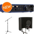 Photo of Focusrite Scarlett 2i2 USB-C Audio Interface with X1 S Studio Bundle - Forté/ISA Blue, Anniversary Edition