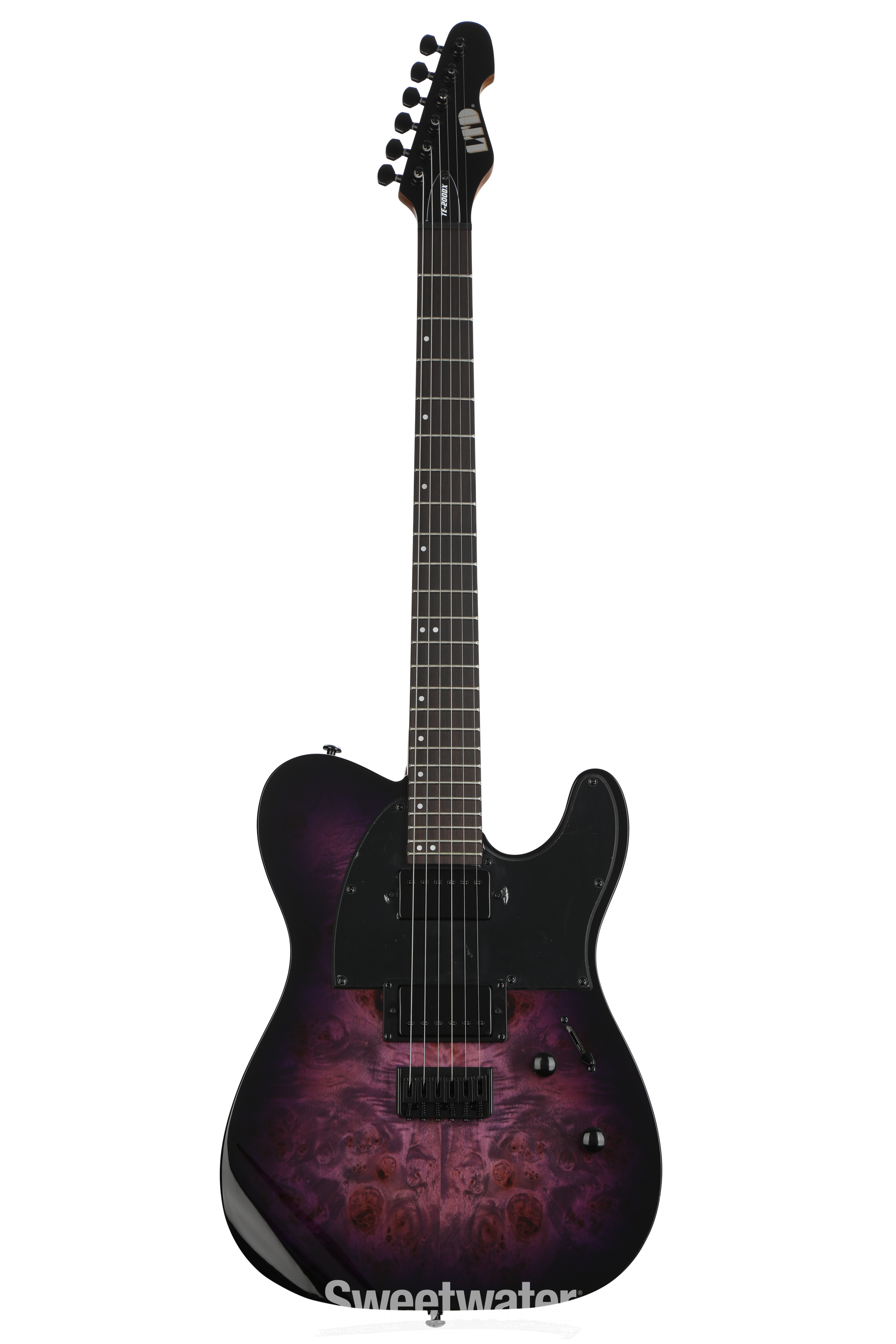 ESP LTD TE-200DX Electric Guitar - Purple Burst | Sweetwater