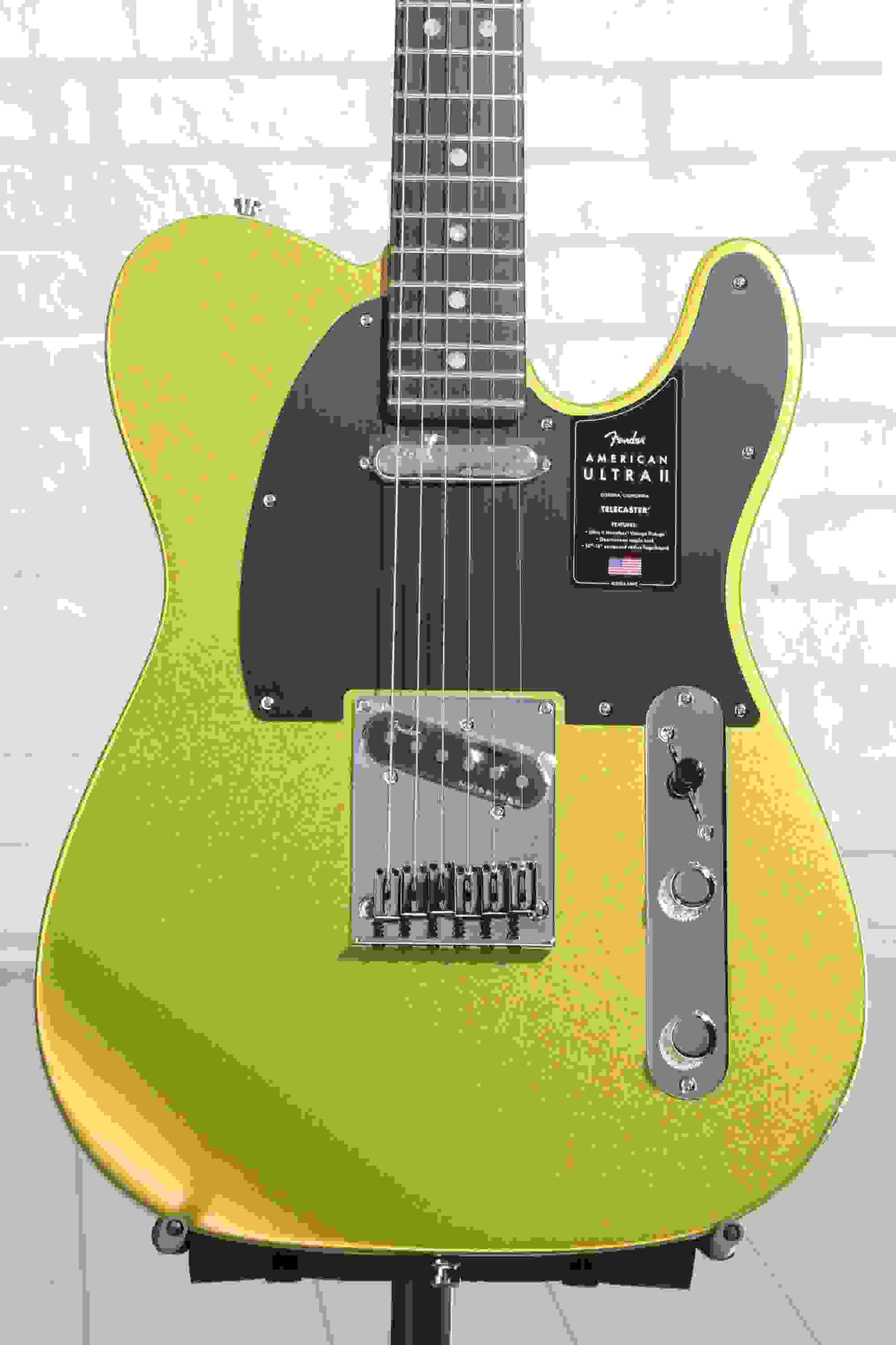 Fender American Ultra II Telecaster Electric Guitar - Solar Flare, Ebony Fingerboard