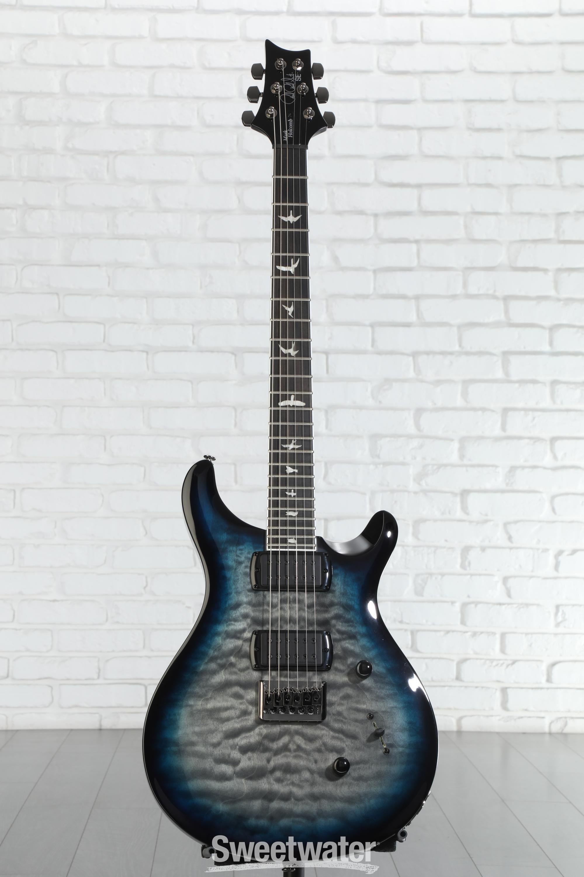 PRS SE Mark Holcomb Signature Electric Guitar - Holcomb Blue Burst