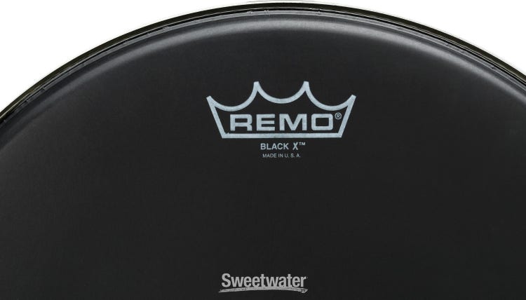 Remo Emperor X Black Suede Drumhead - 14 inch