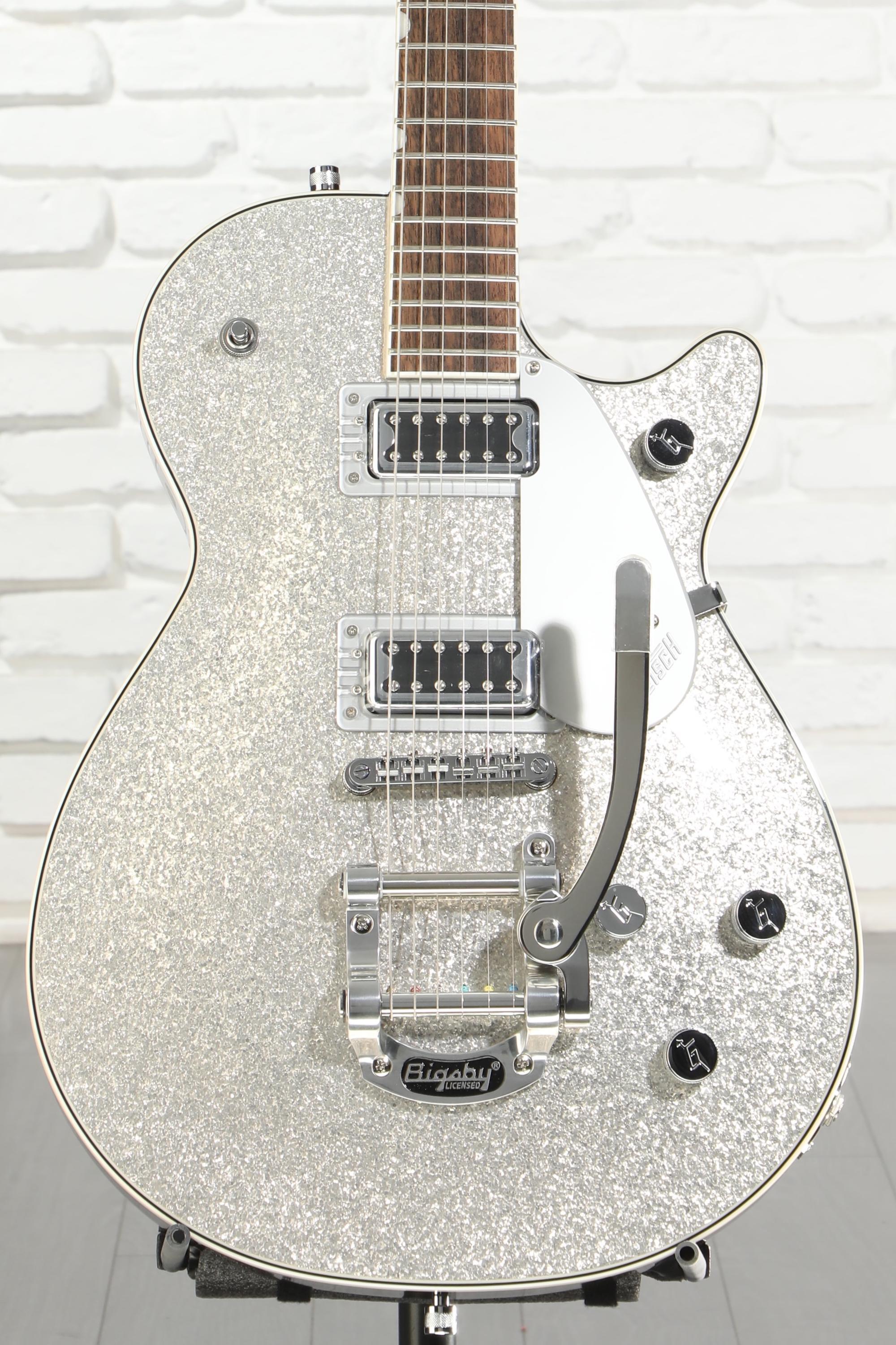 Gretsch Electromatic Jet Electric Guitar - Silver Sparkle | Sweetwater