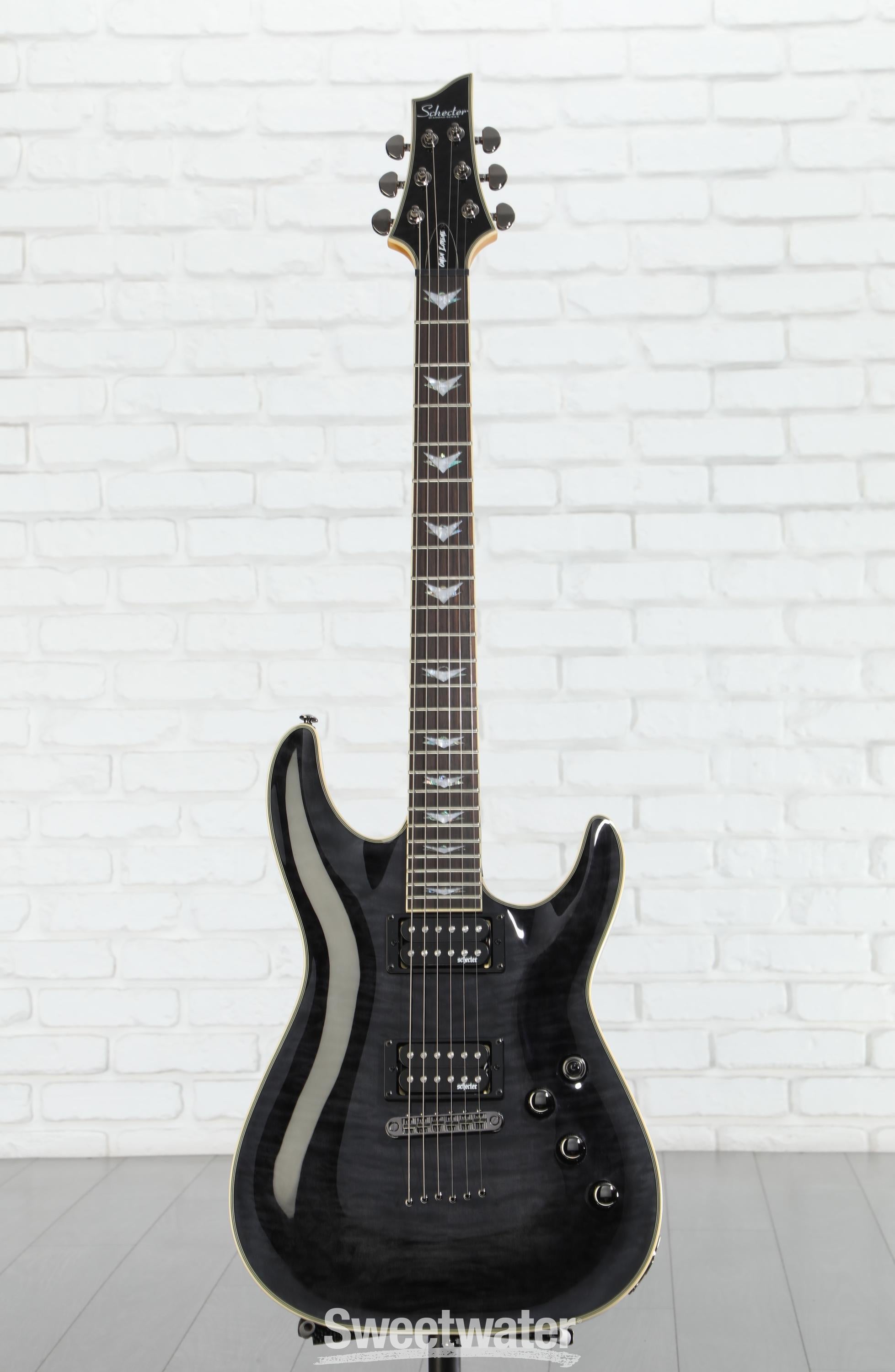 Schecter Omen Extreme-6 Electric Guitar - See-Thru Black