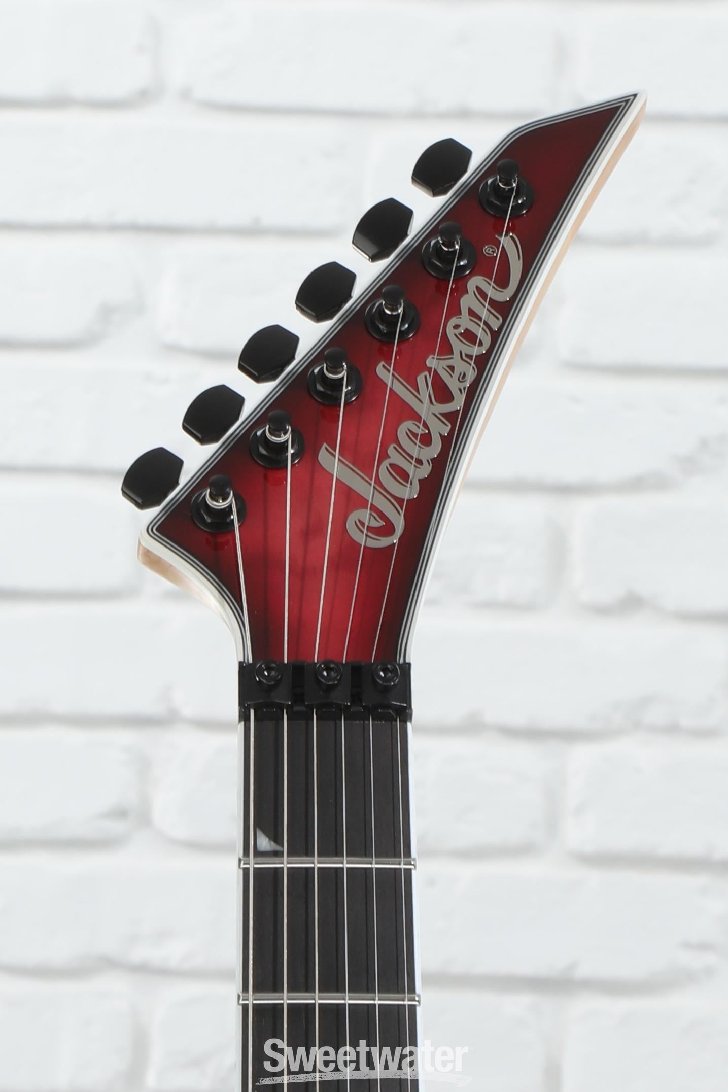 Jackson Pro Plus Series Soloist SLA3Q Electric Guitar - Fuschia