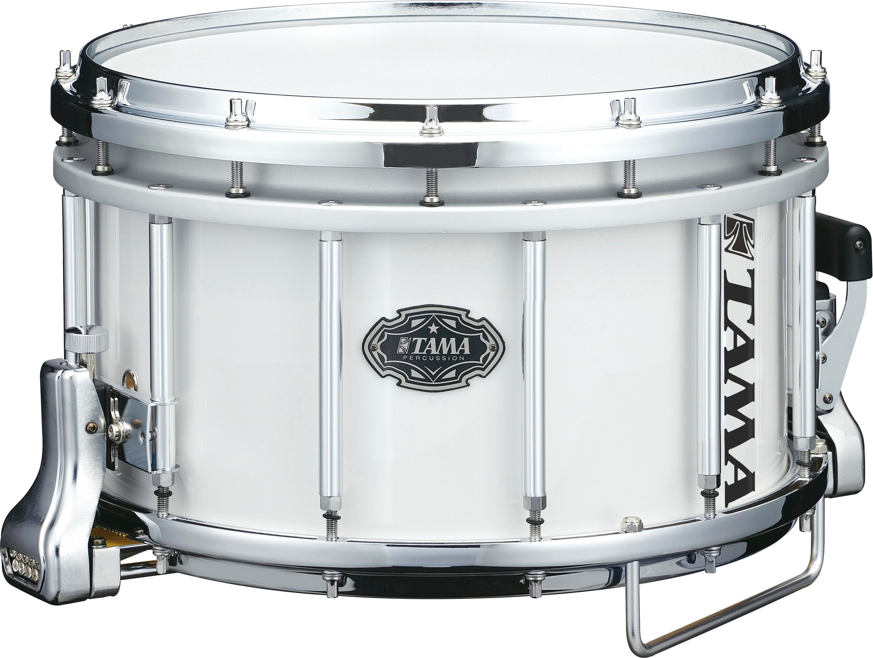 Tama MS1409 Fieldstar Marching Snare Drum - 9-inch x 14-inch - Sugar White