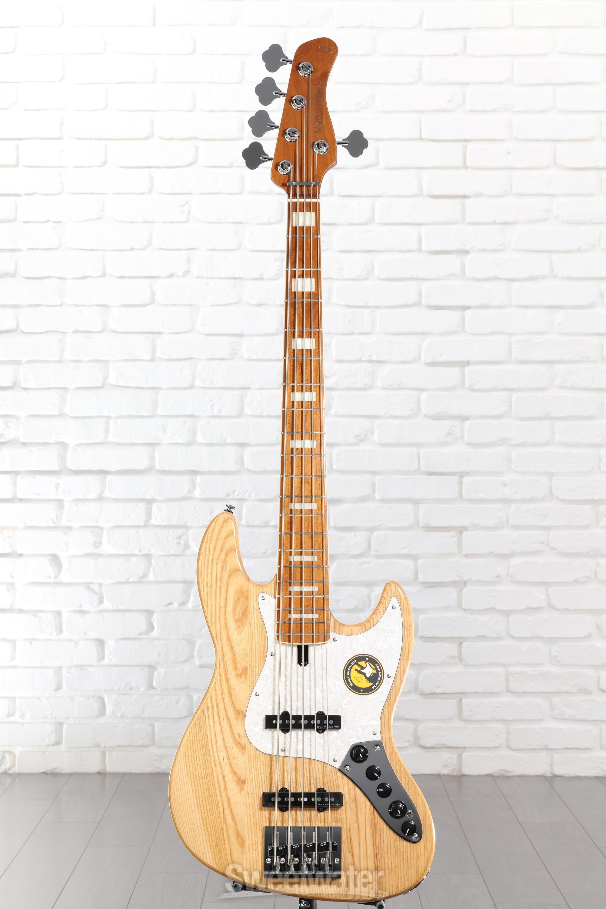 Sire Marcus Miller V8 5-string Bass Guitar - Natural Reviews