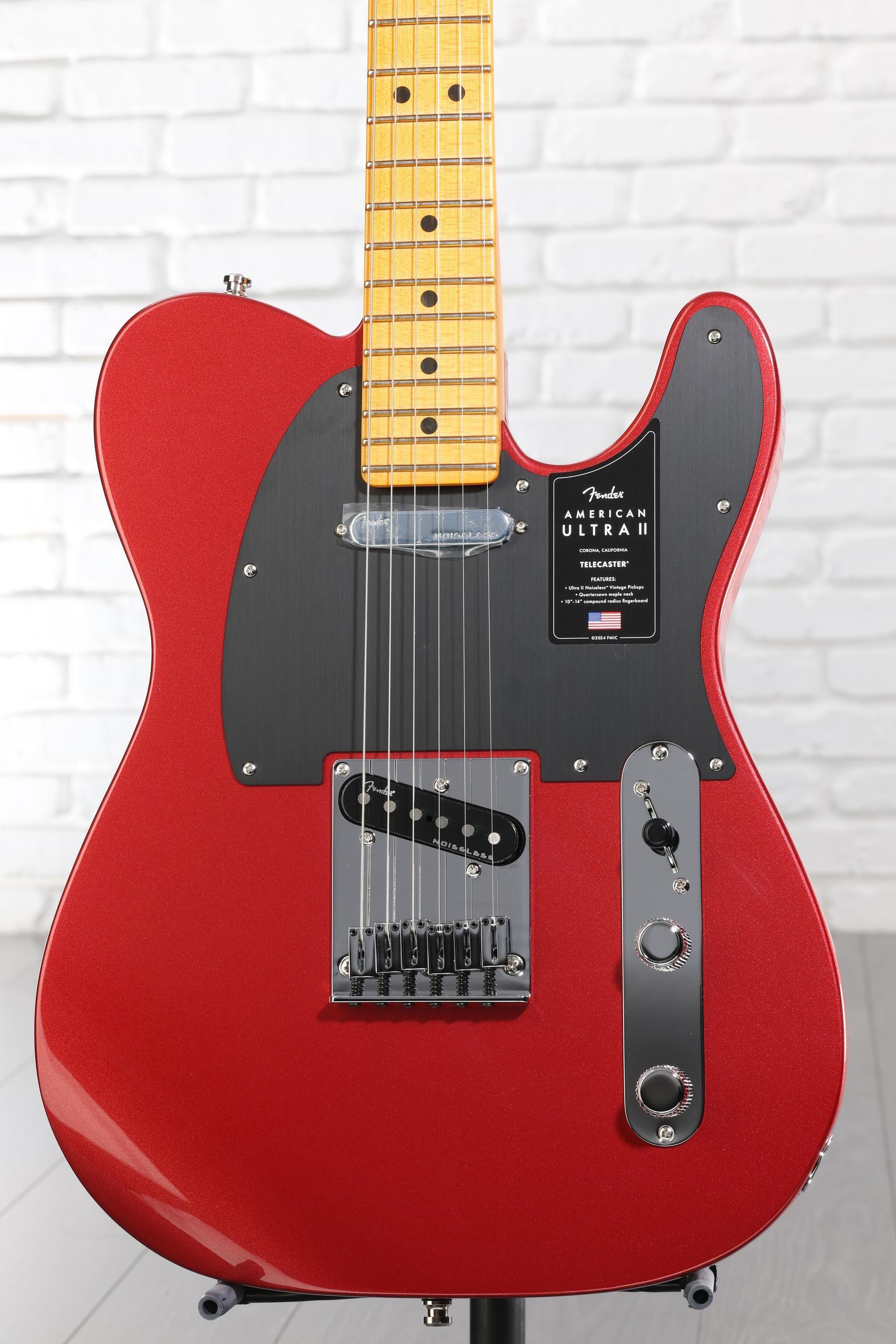 Fender American Ultra II Telecaster Electric Guitar - Sinister Red