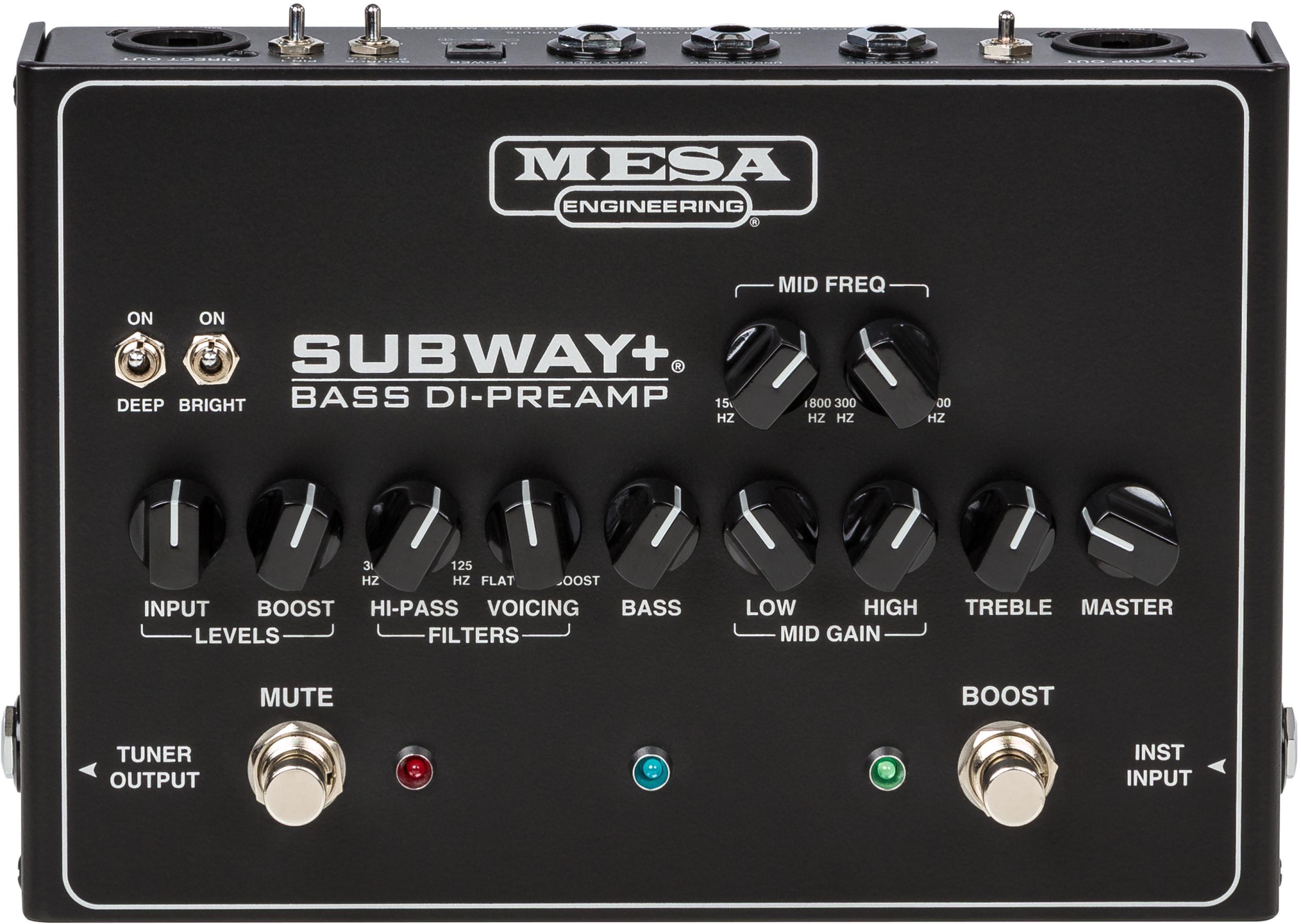 Mesa/Boogie Subway + Bass Preamp and DI Box