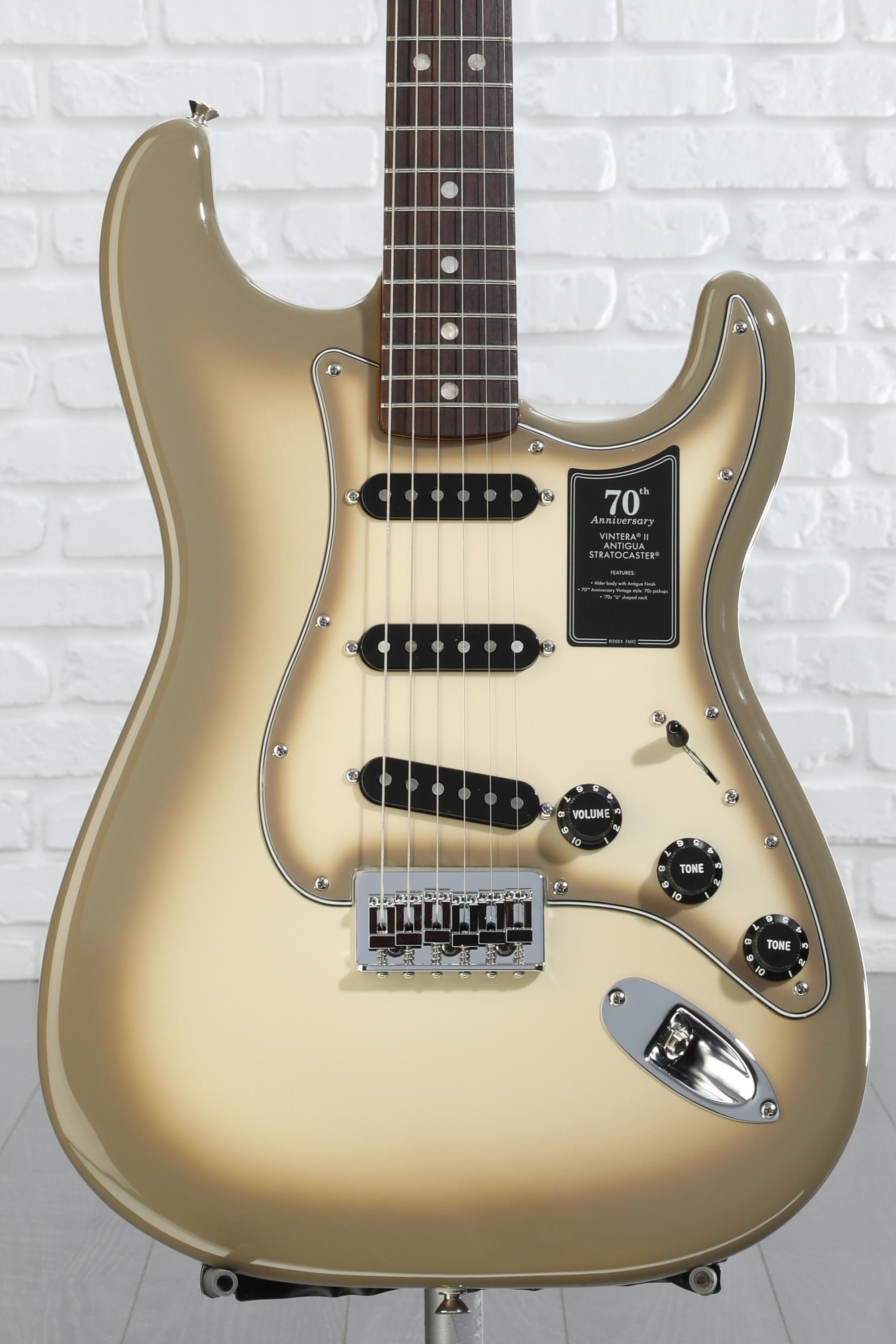 Fender 70th-anniversary Vintera II Antigua Stratocaster