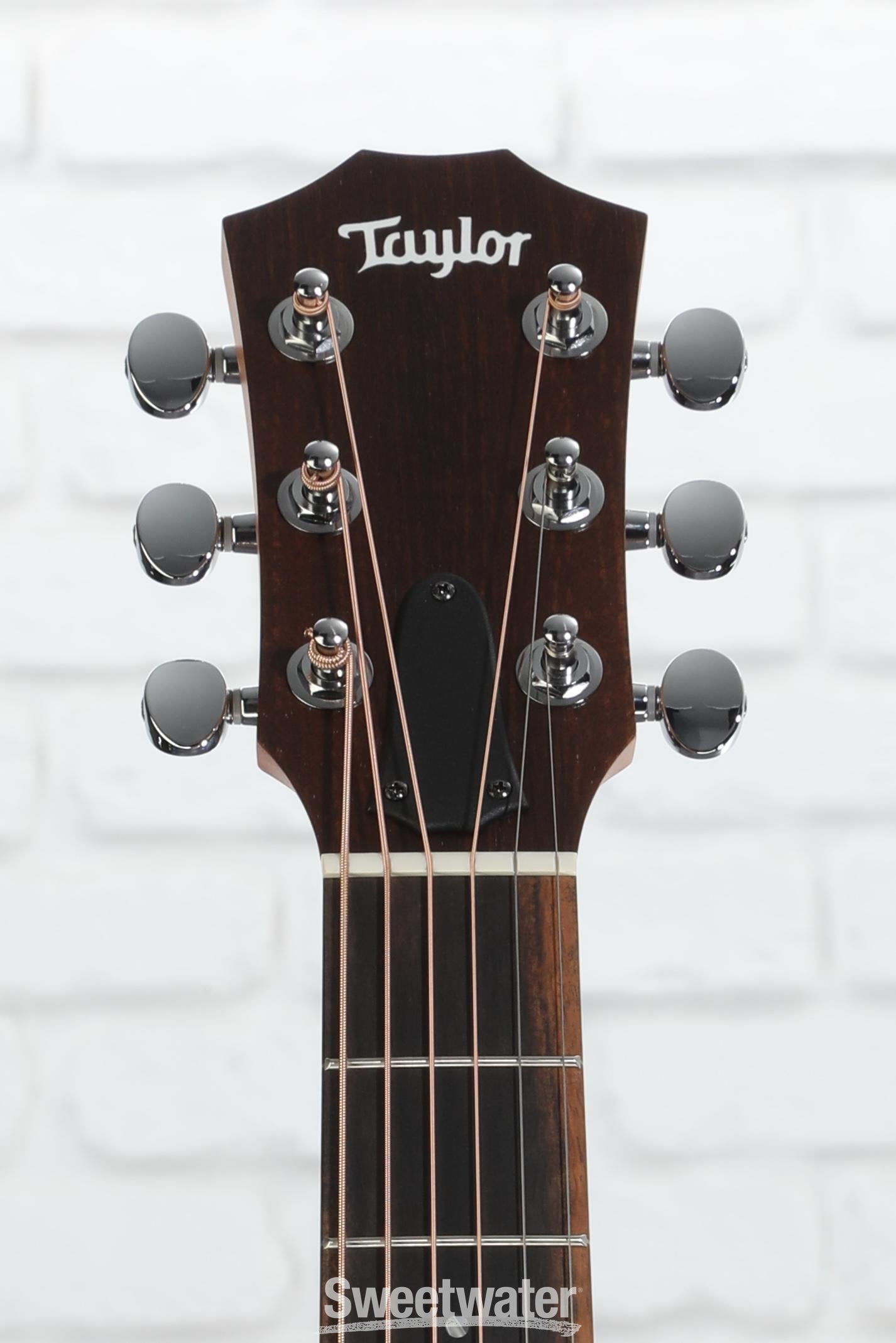 Taylor GS Mini-e Mahogany Acoustic-electric Guitar - Natural with Black Pickguard