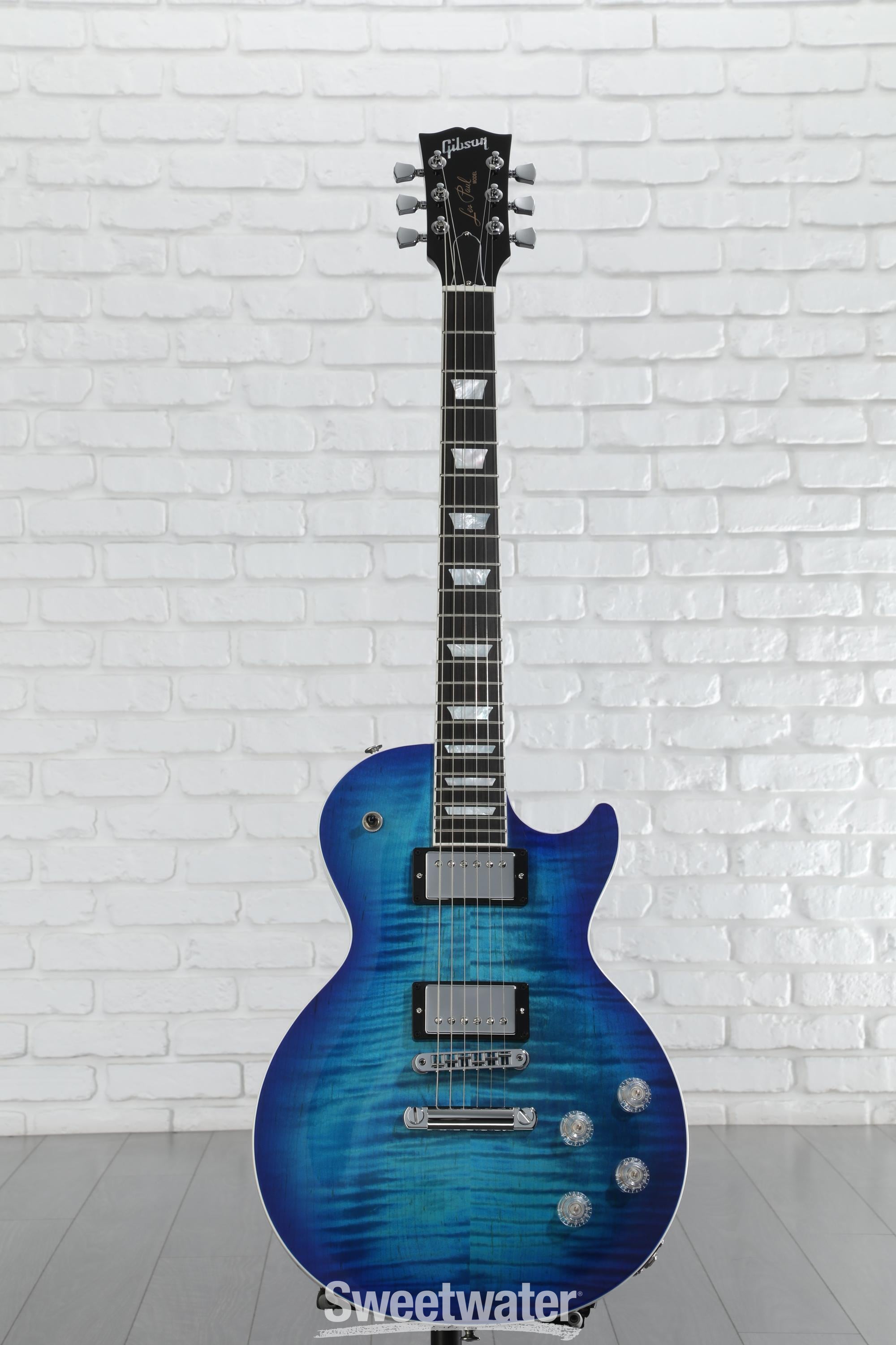 Gibson Les Paul Modern Figured Electric Guitar - Cobalt
