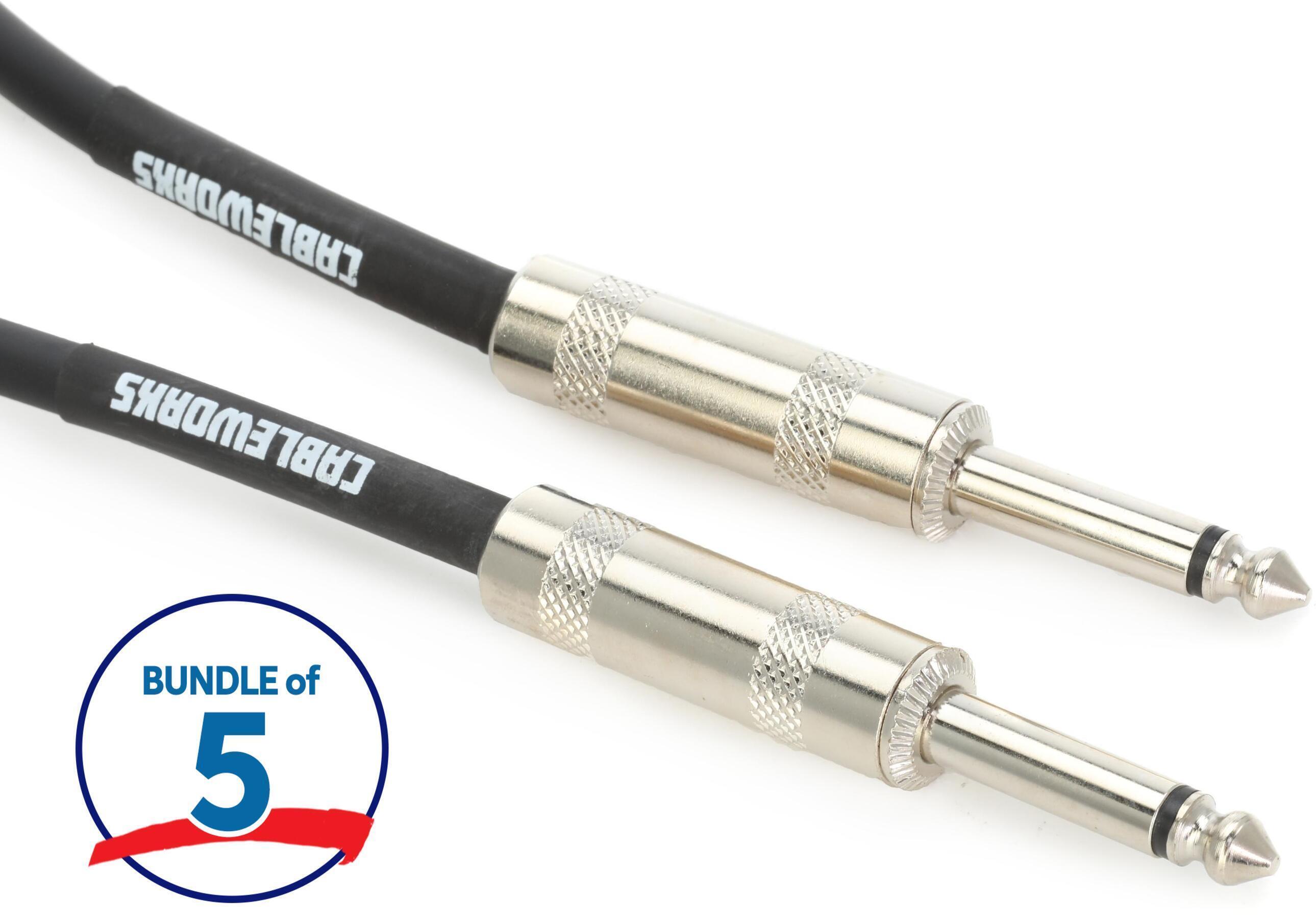 Gator Cableworks Backline Series Instrument Patch Cable - 10 foot