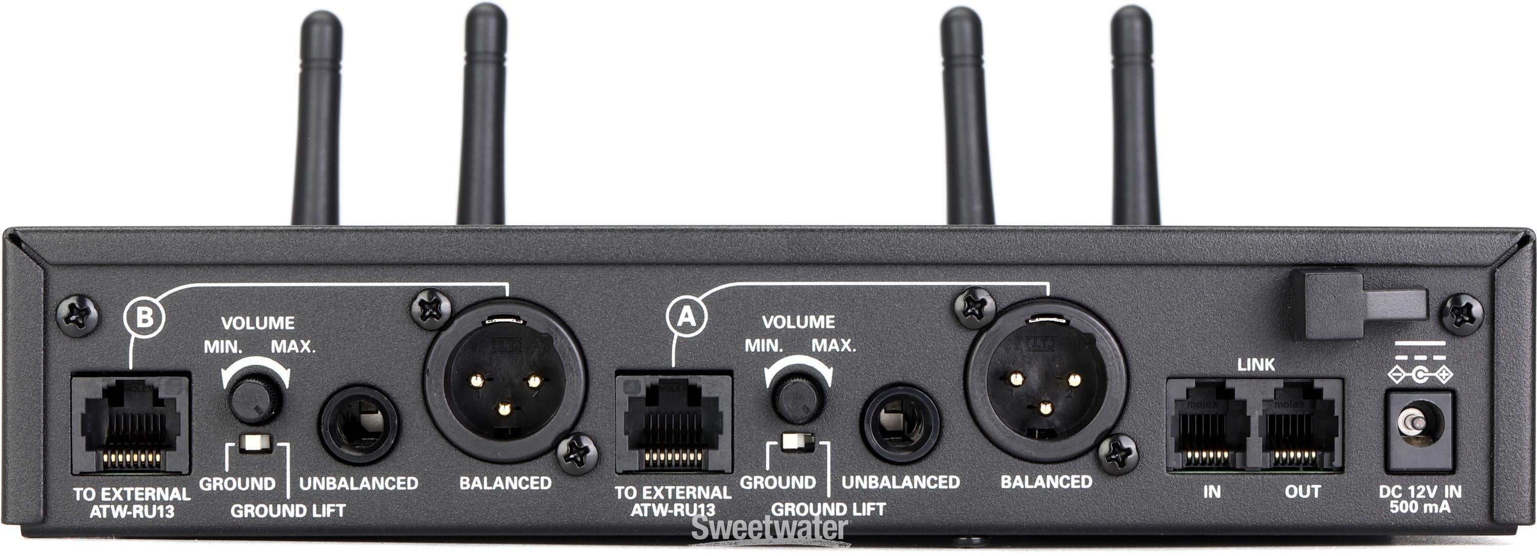 Audio-Technica ATW-1322 Wireless Dual Handheld Microphone System