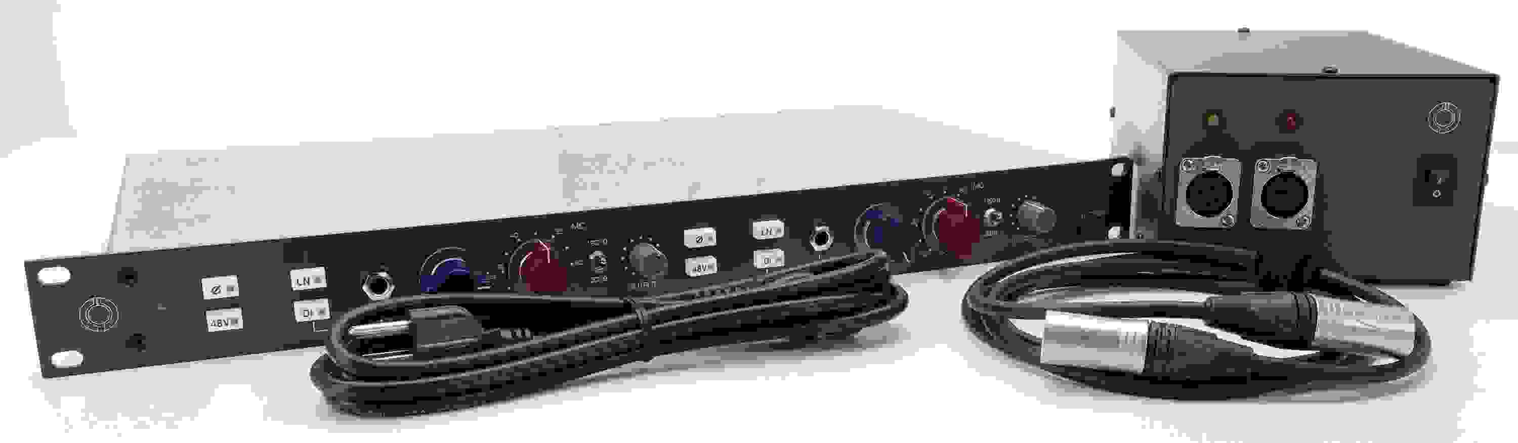 BAE 1073MPF Dualchannel Rackmount Microphone Preamp with Power Supply