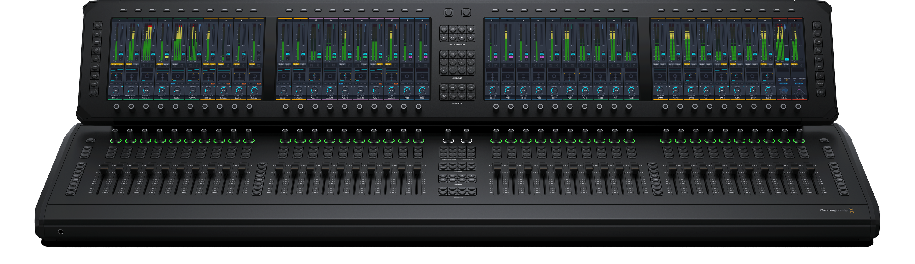 Photo of Blackmagic Design Fairlight Live Audio Panel 40 Control Surface