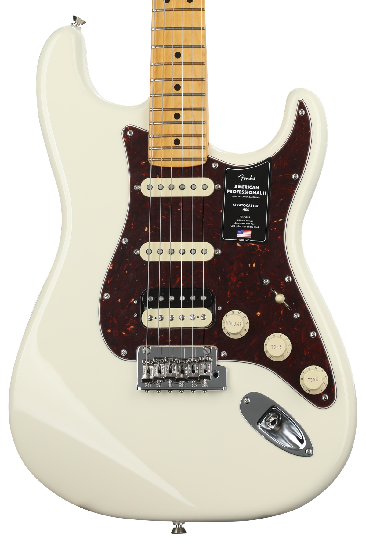 Fender American Professional II Stratocaster HSS - Olympic White
