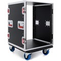 Photo of Gator G-TOUR 14U CAST ATA Wood Rack Case with Casters
