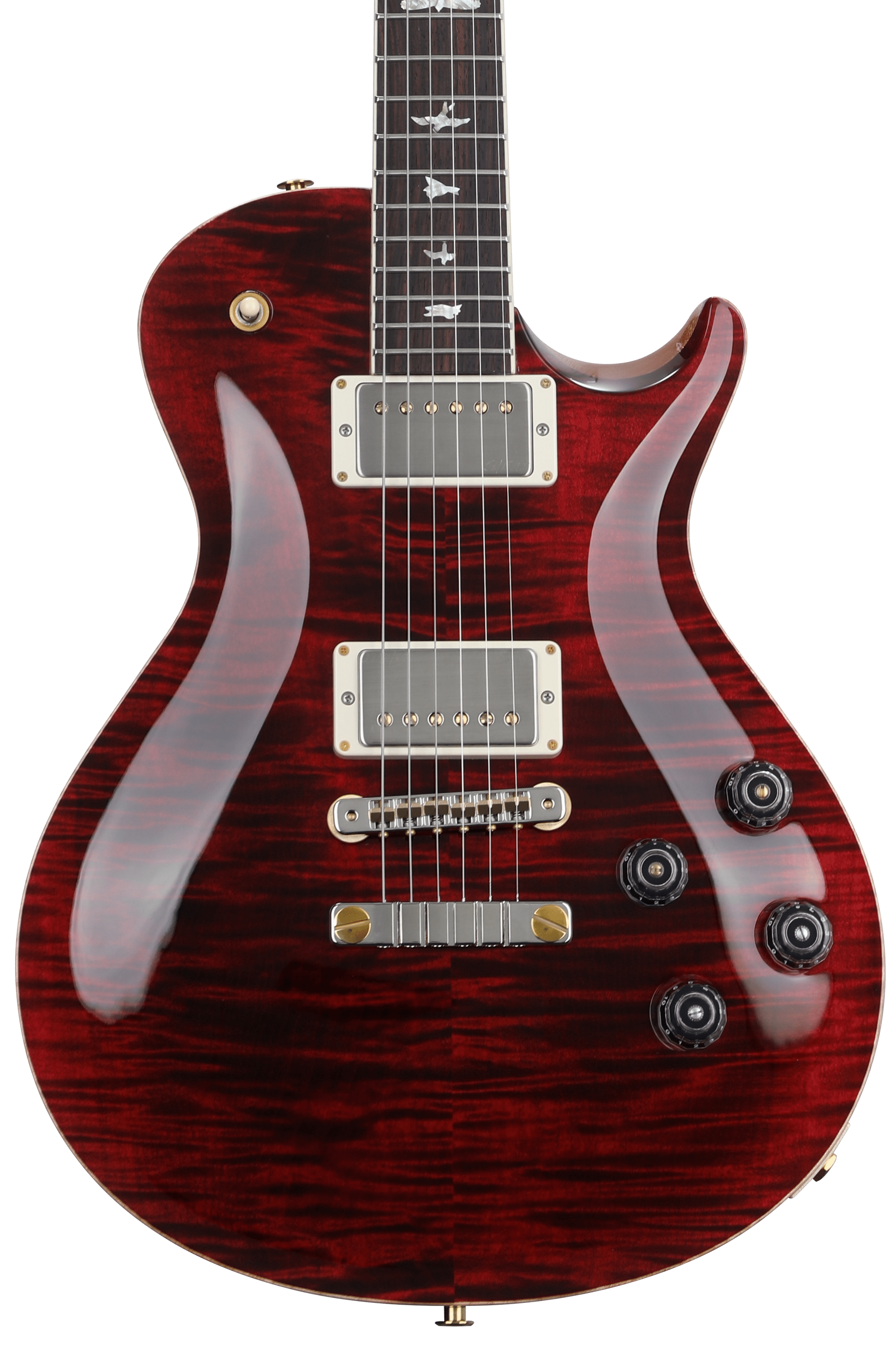 PRS McCarty Singlecut 594 Electric Guitar - Red Tiger, 10-Top 