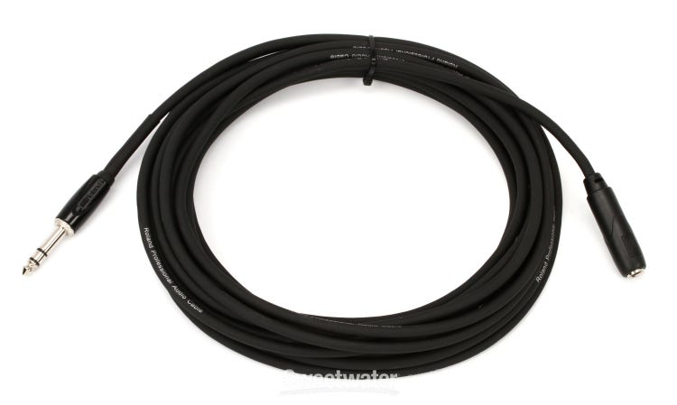 Cable Alargador Para Auriculares Roland RHC-25-1414 1/4 TRS Macho 25 FT /  7,5 m