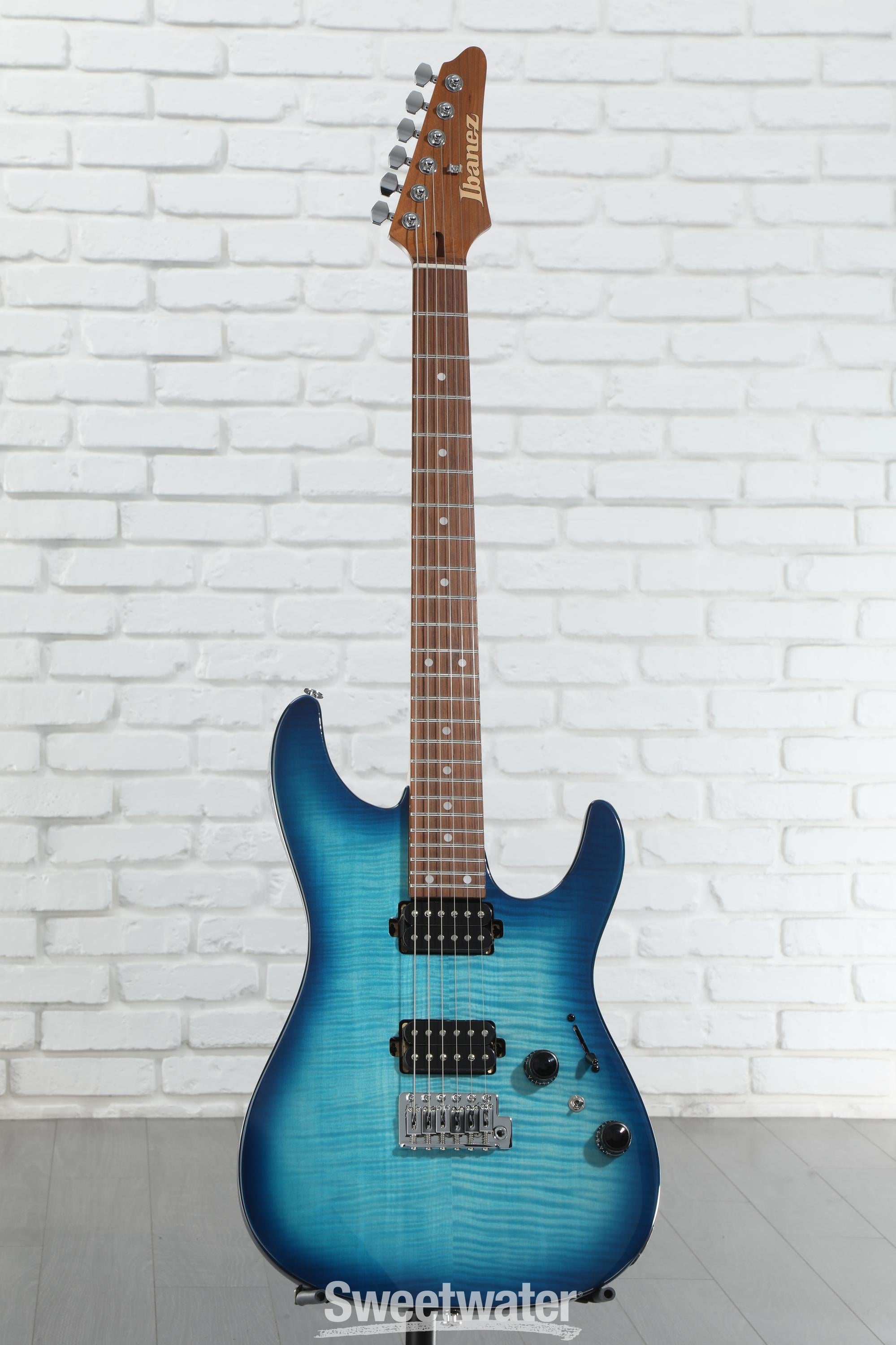 Ibanez Standard AZ24S1F Electric Guitar - Transparent