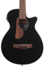 Photo of Ibanez AEGB24E AEG Acoustic-electric Bass Guitar - Black High Gloss