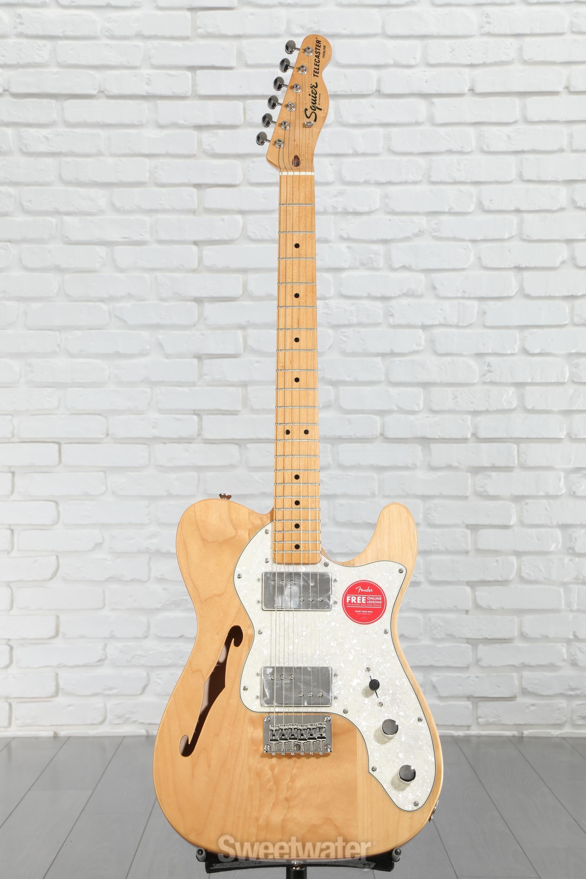 Squier Classic Vibe '70s Telecaster Thinline - Natural | Sweetwater