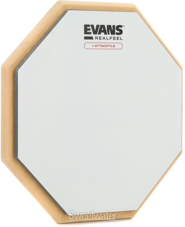 Evans RealFeel Attacktile Mountable Drum Pad - 10 inches