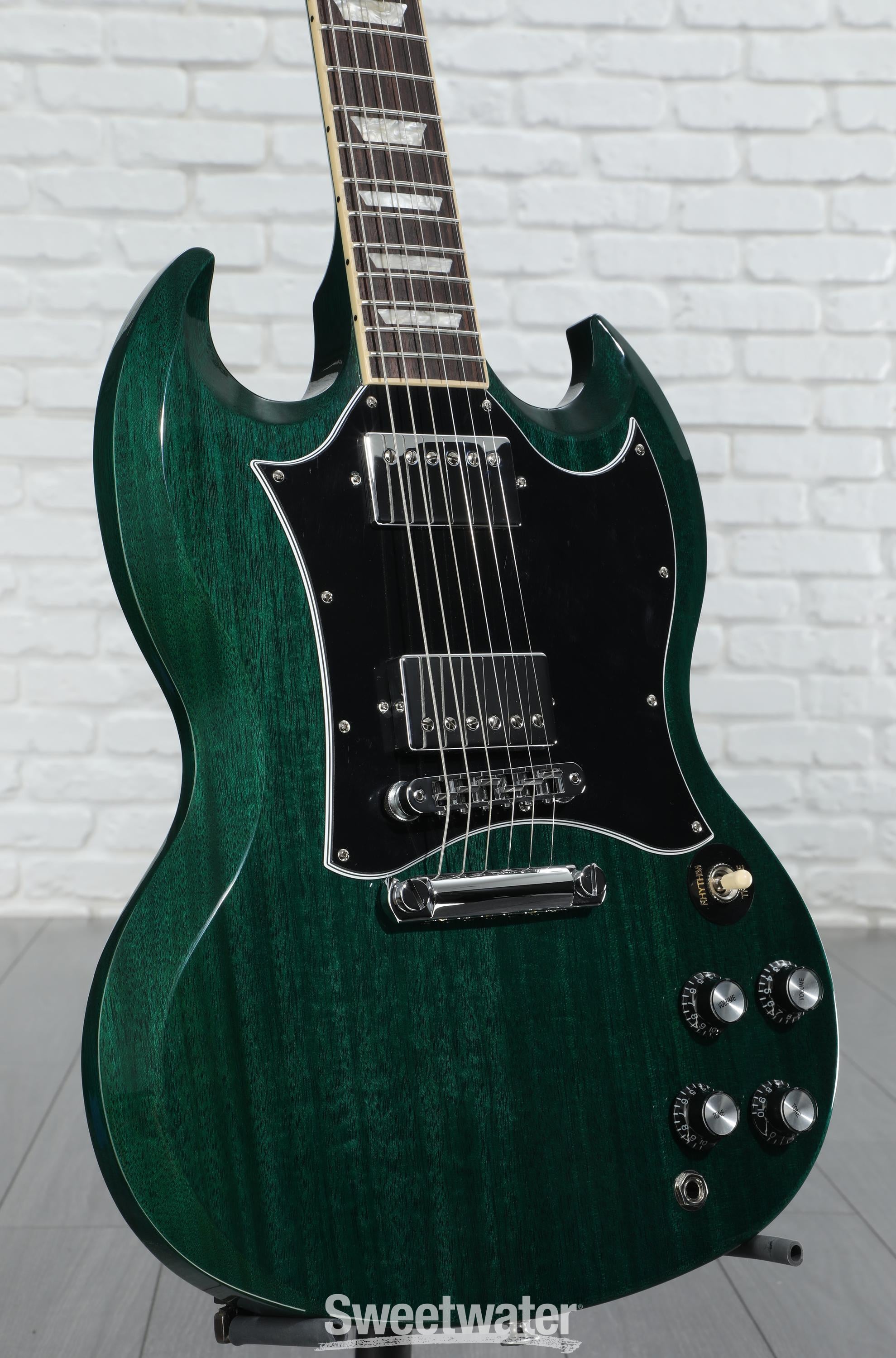 Gibson SG Standard Electric Guitar - Transparent Teal