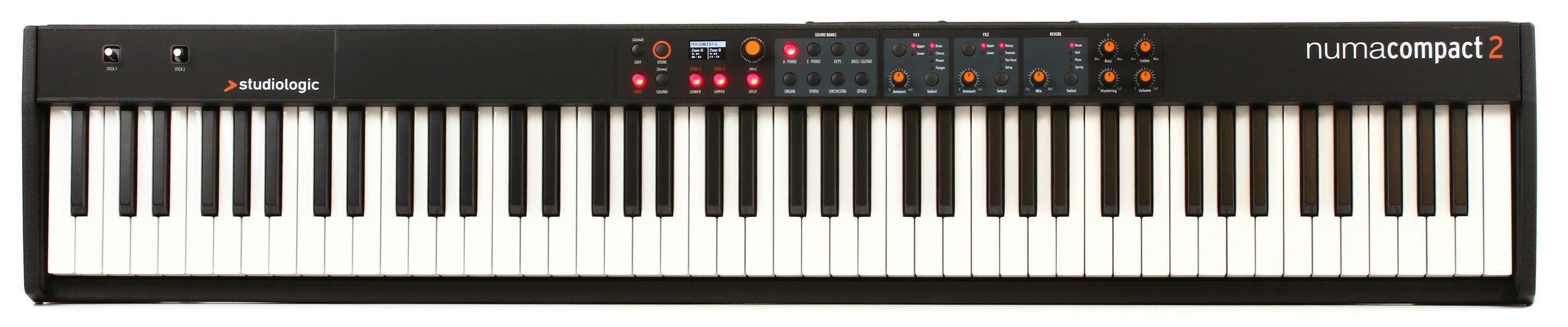 Studiologic Numa Compact 2 88-key Stage Piano | Sweetwater