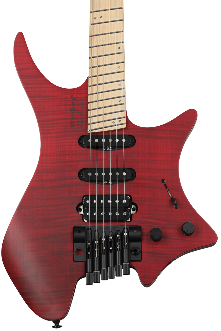 Strandberg Boden Standard NX 6 Tremolo Electric Guitar - Trans Red