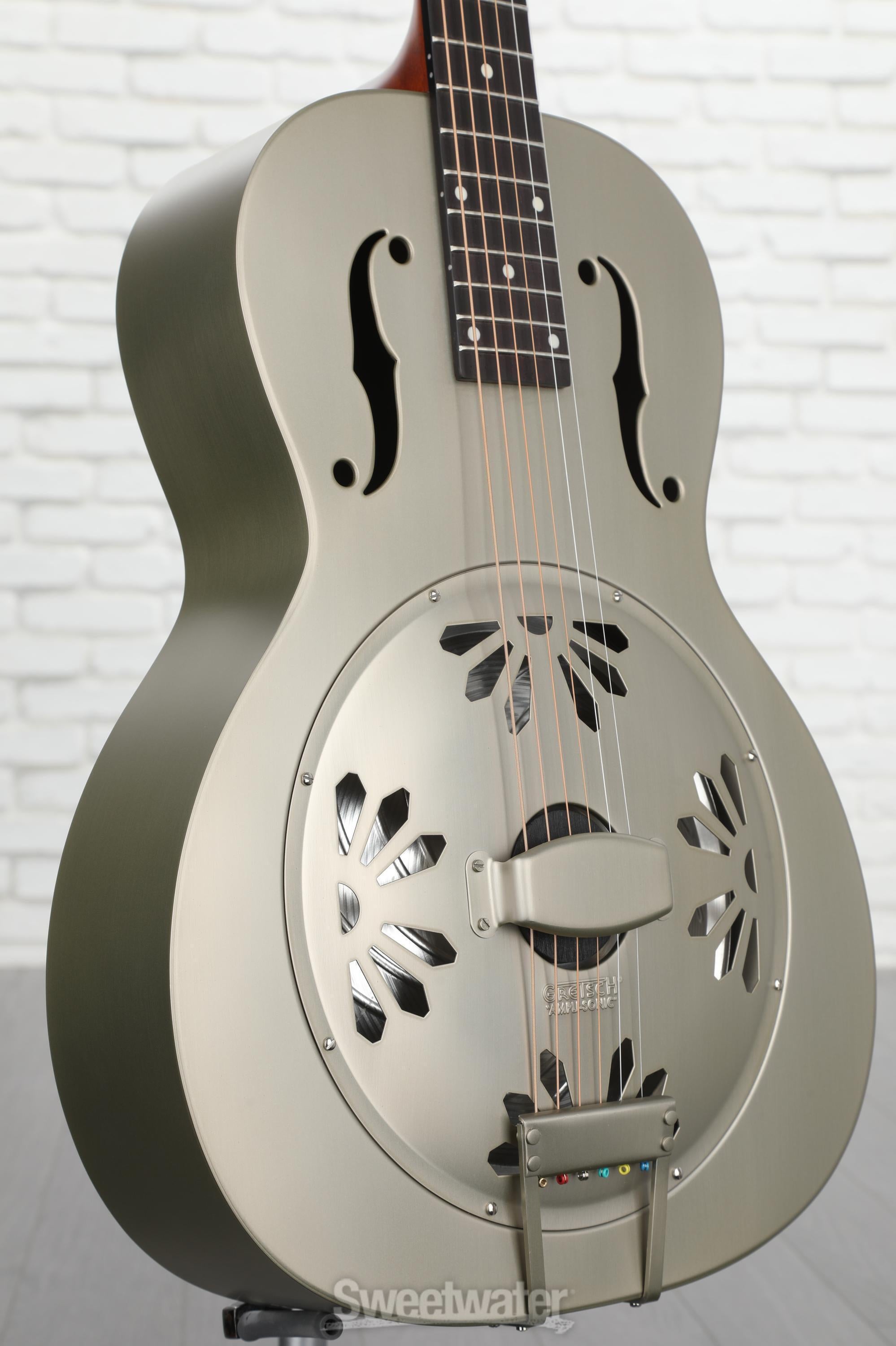 Gretsch G9201 Honey Dipper Roundneck Metal Resonator - Shed Roof