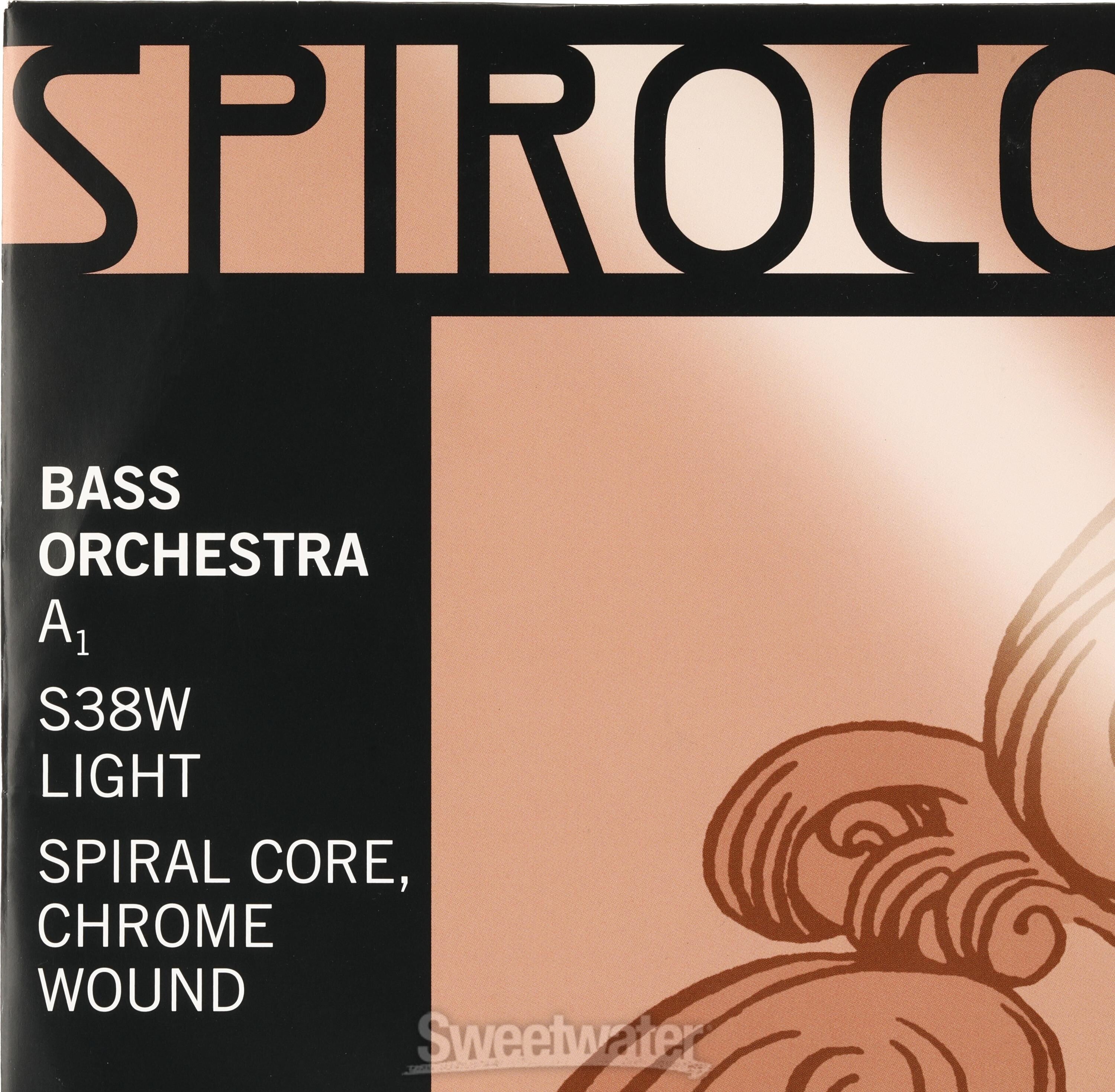 Thomastik-Infeld S38W Spirocore Double Bass A String - 4/4 Size