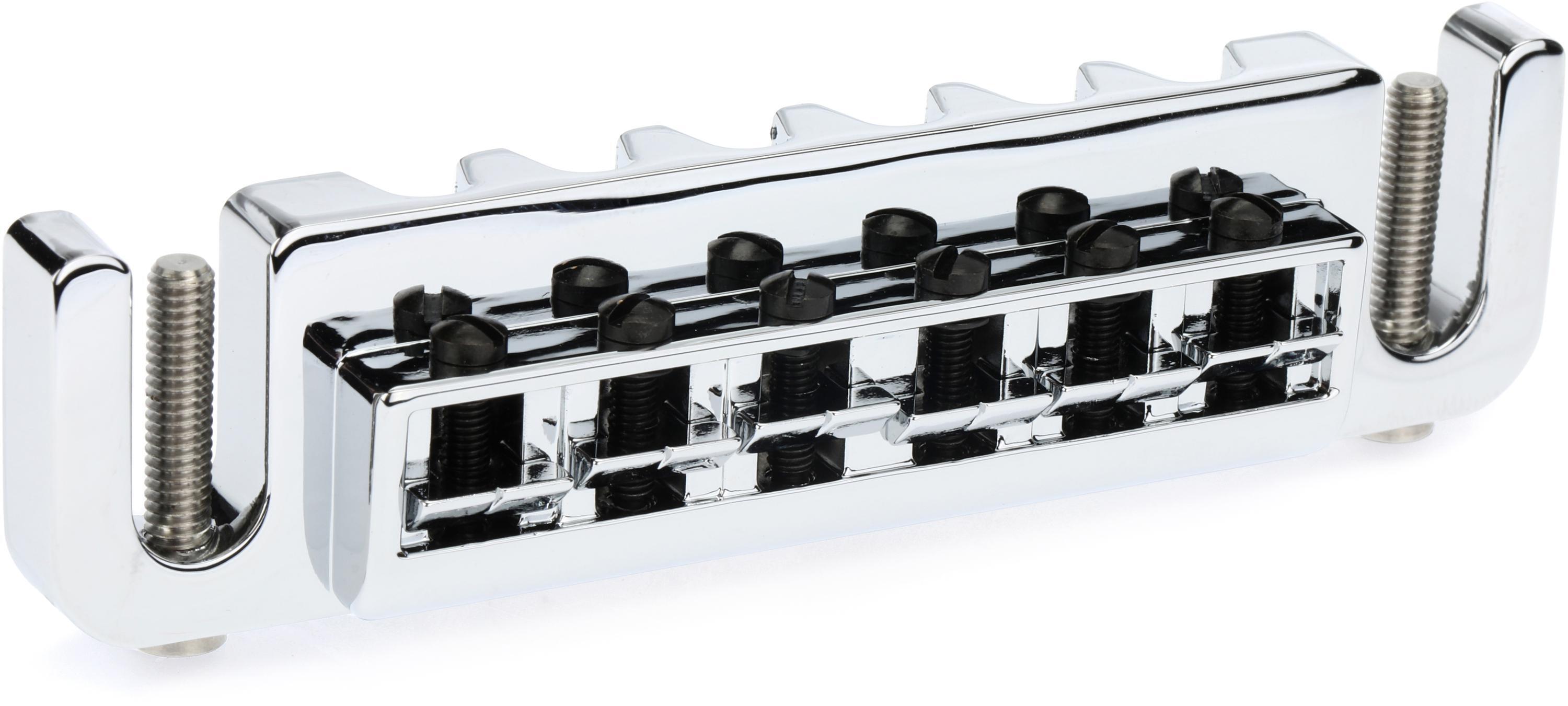 Leo Quan Badass V 5-String High-mass Bass Bridge - Chrome | Sweetwater