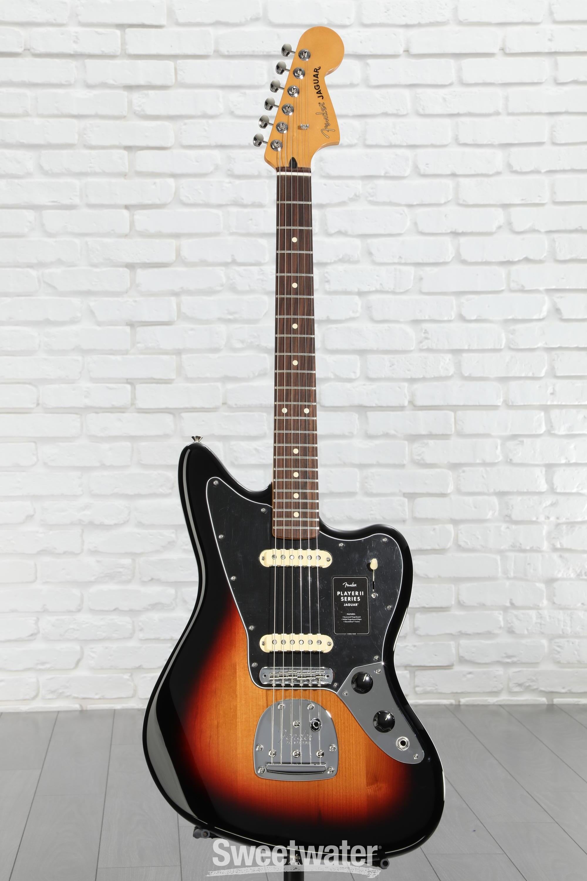 Fender Player II Jaguar Electric Guitar - 3-color Sunburst